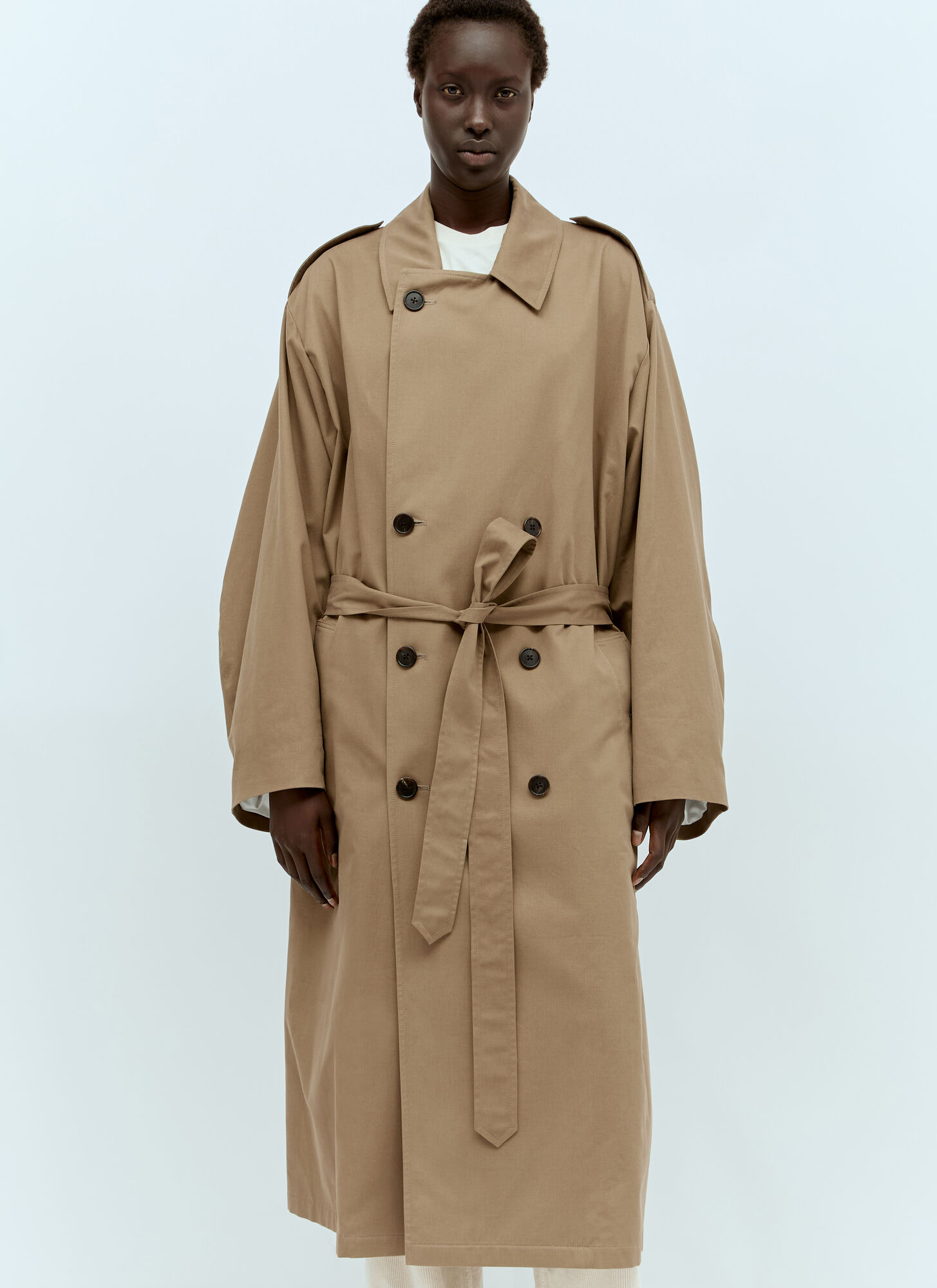 Shop The Row Montrose Trench Coat In Beige