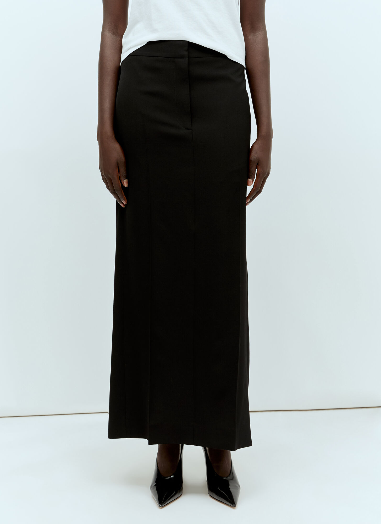 Shop The Row Trevy Maxi Skirt In Black