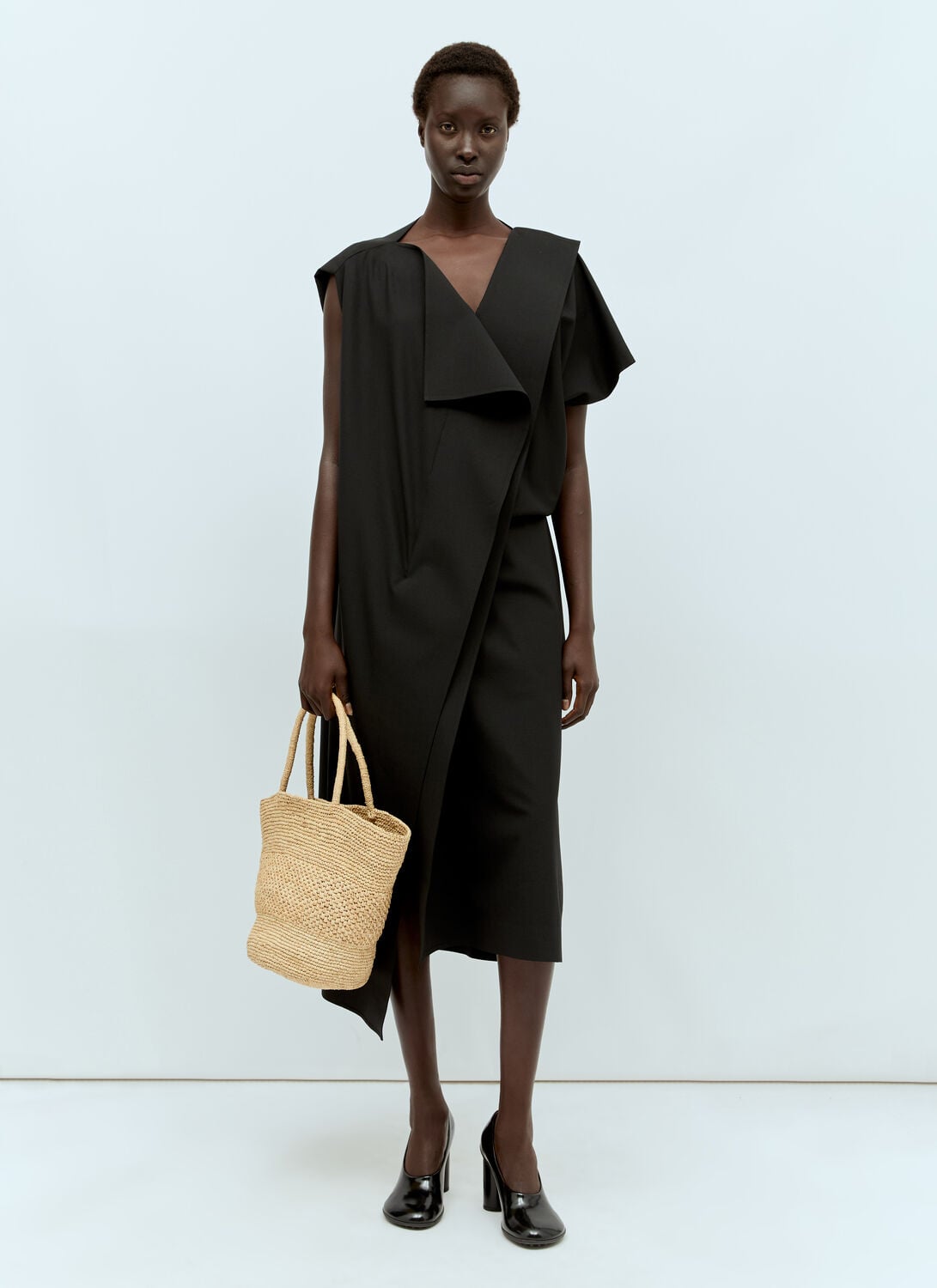The Row Leonie Dress - Woman Dresses Black Xs
