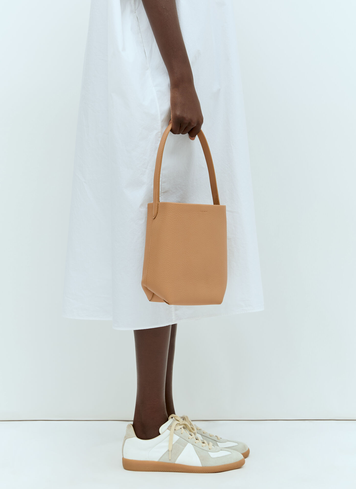 Shop The Row Small N/s Park Tote Bag In Beige