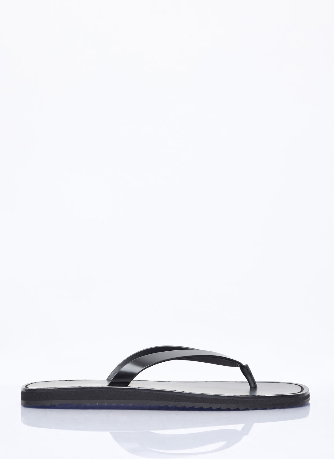 Shop The Row City Leather Slides In Black
