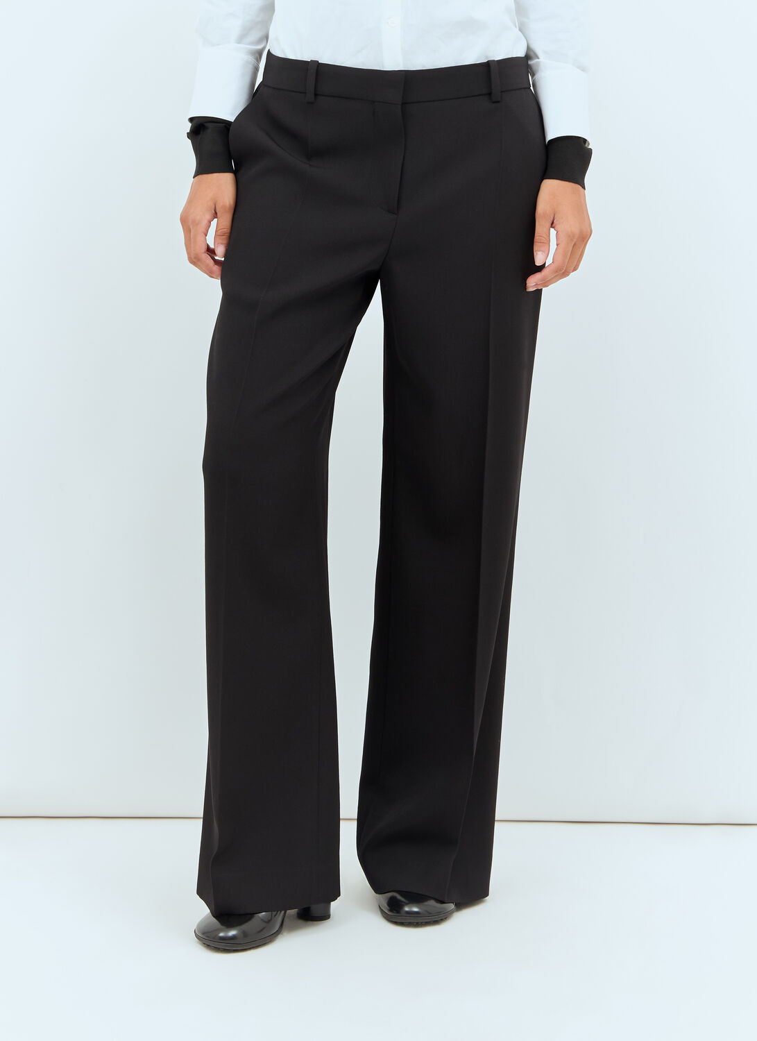 The Row Encore Taliored Pants In Black