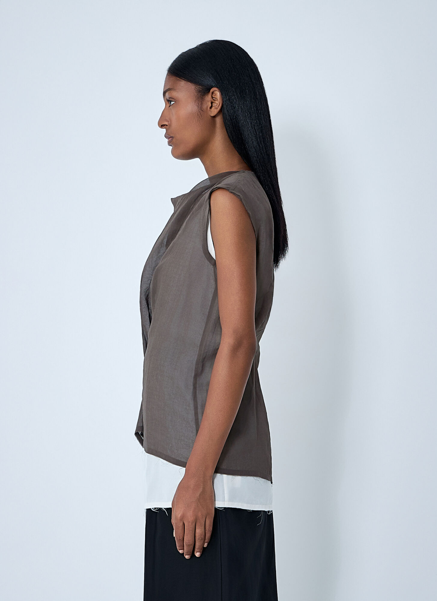  The Row The Row Inawa Top - Frau Tops Brown Us - 04 