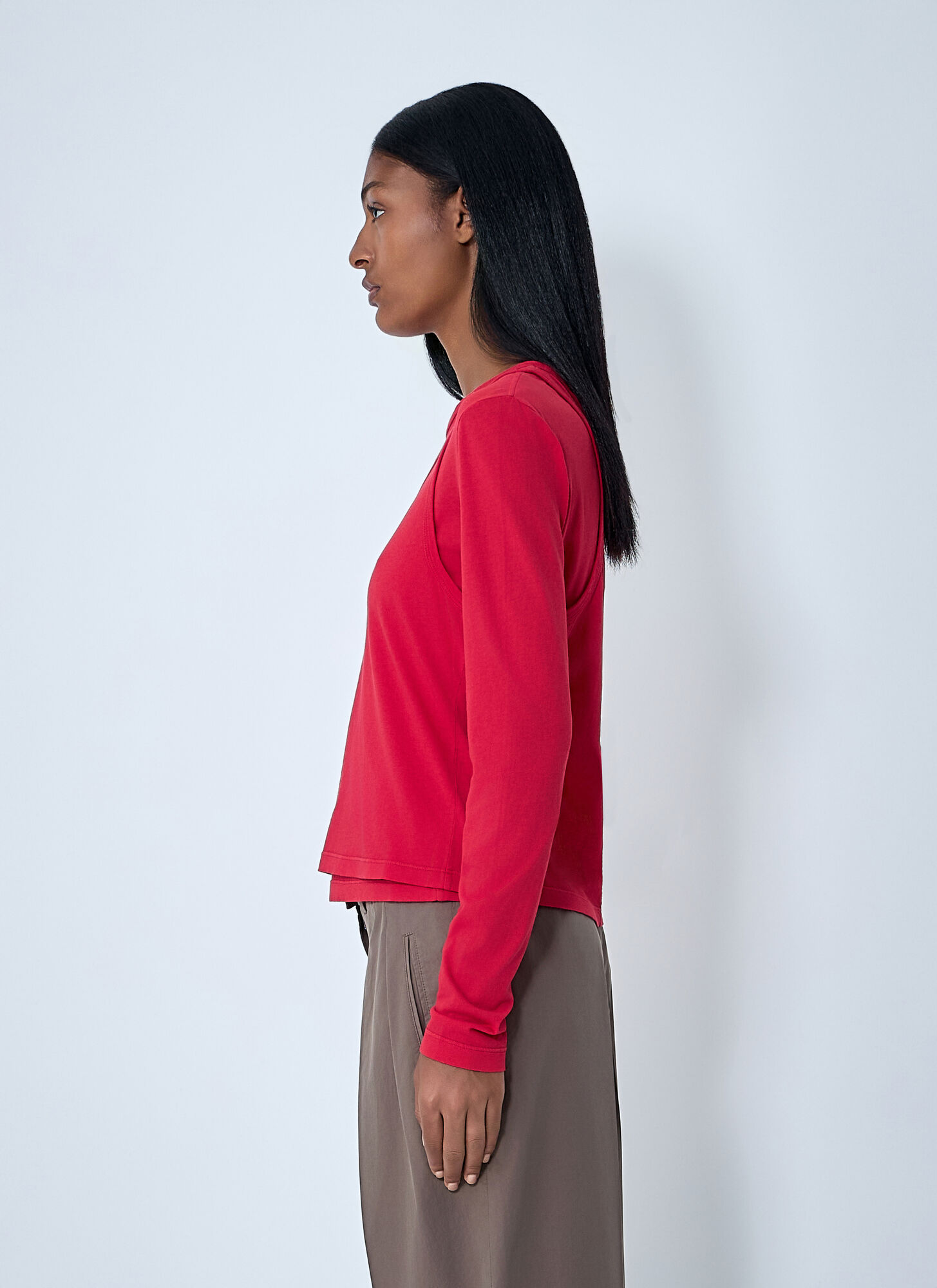  The Row The Row Seruni T-shirt - Frau Tops Red S 