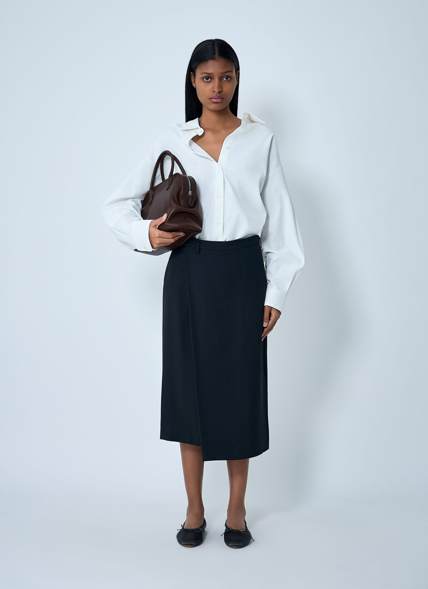  The Row The Row Azarion Skirt - Frau Röcke Black Us - 04 