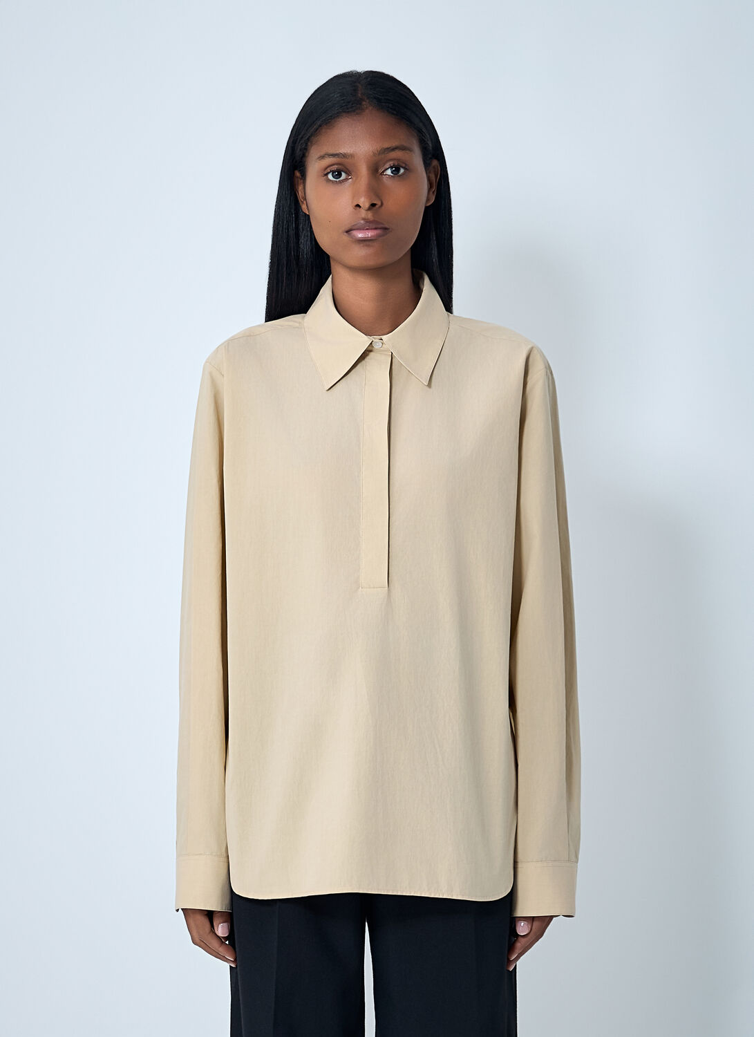 The Row Margan Shirt In Neutral