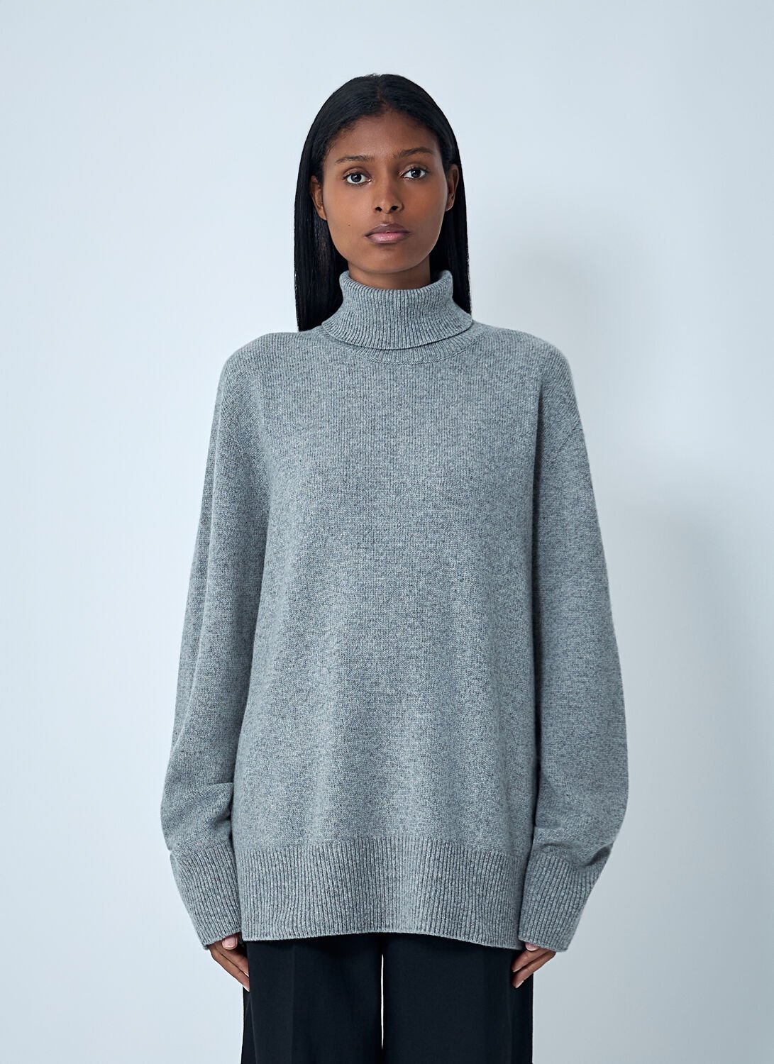 The Row Stepny Sweater In Gray