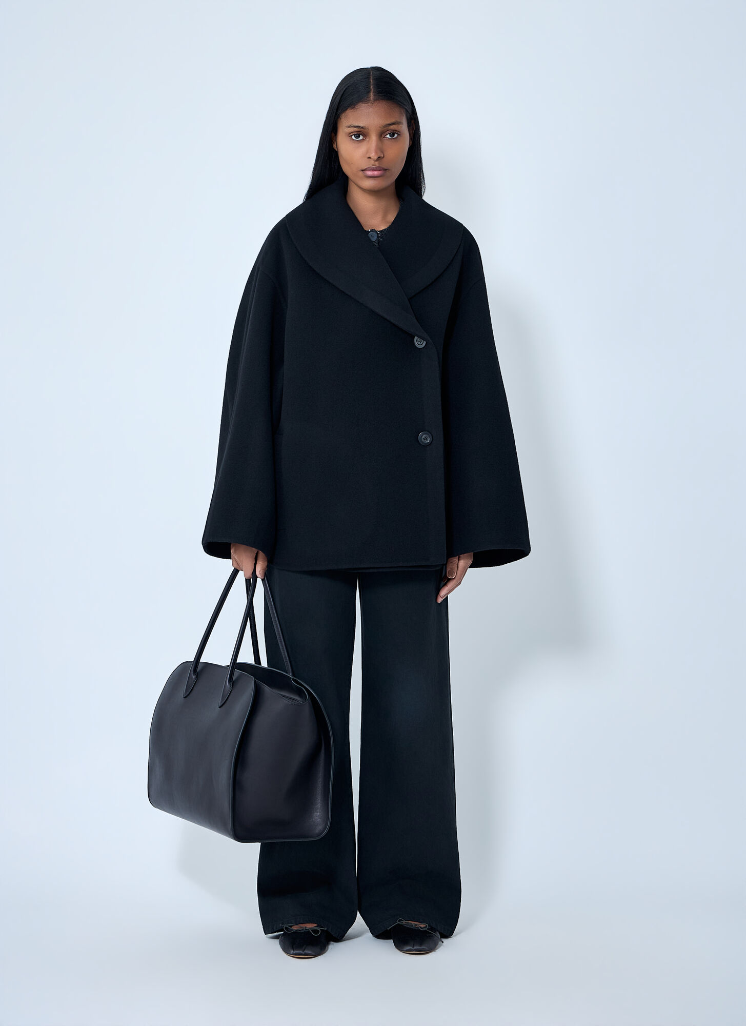  The Row The Row Temur Coat - Frau Mäntel Black Us - 06 