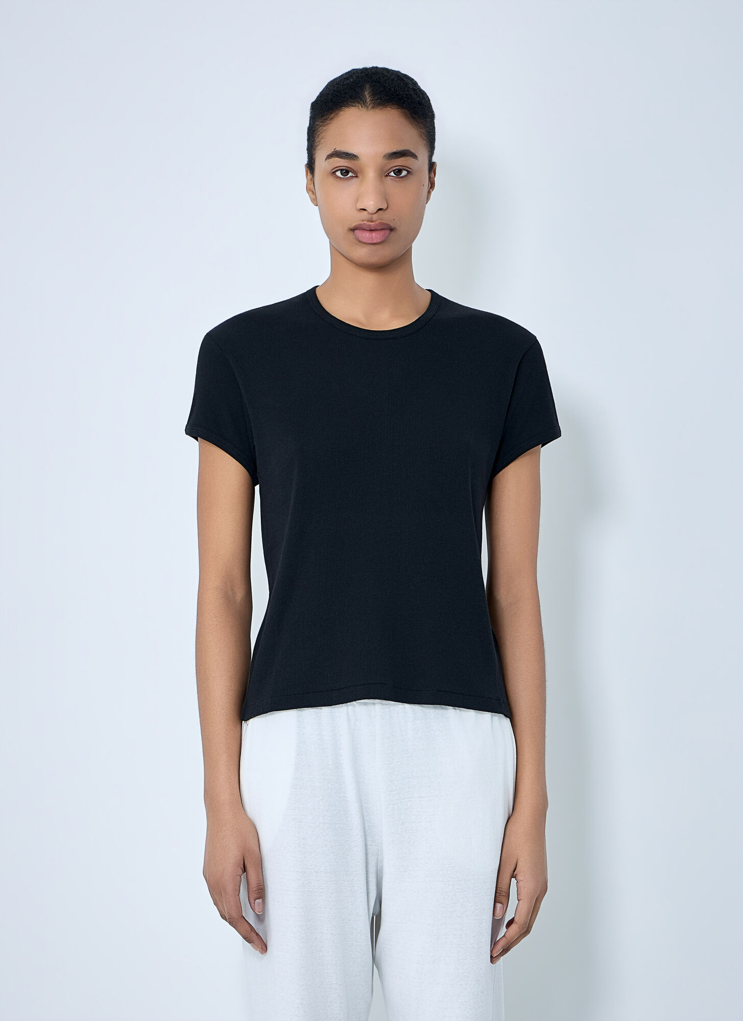 The Row Women's Black Nimbus Top - Woman T-Shirts S