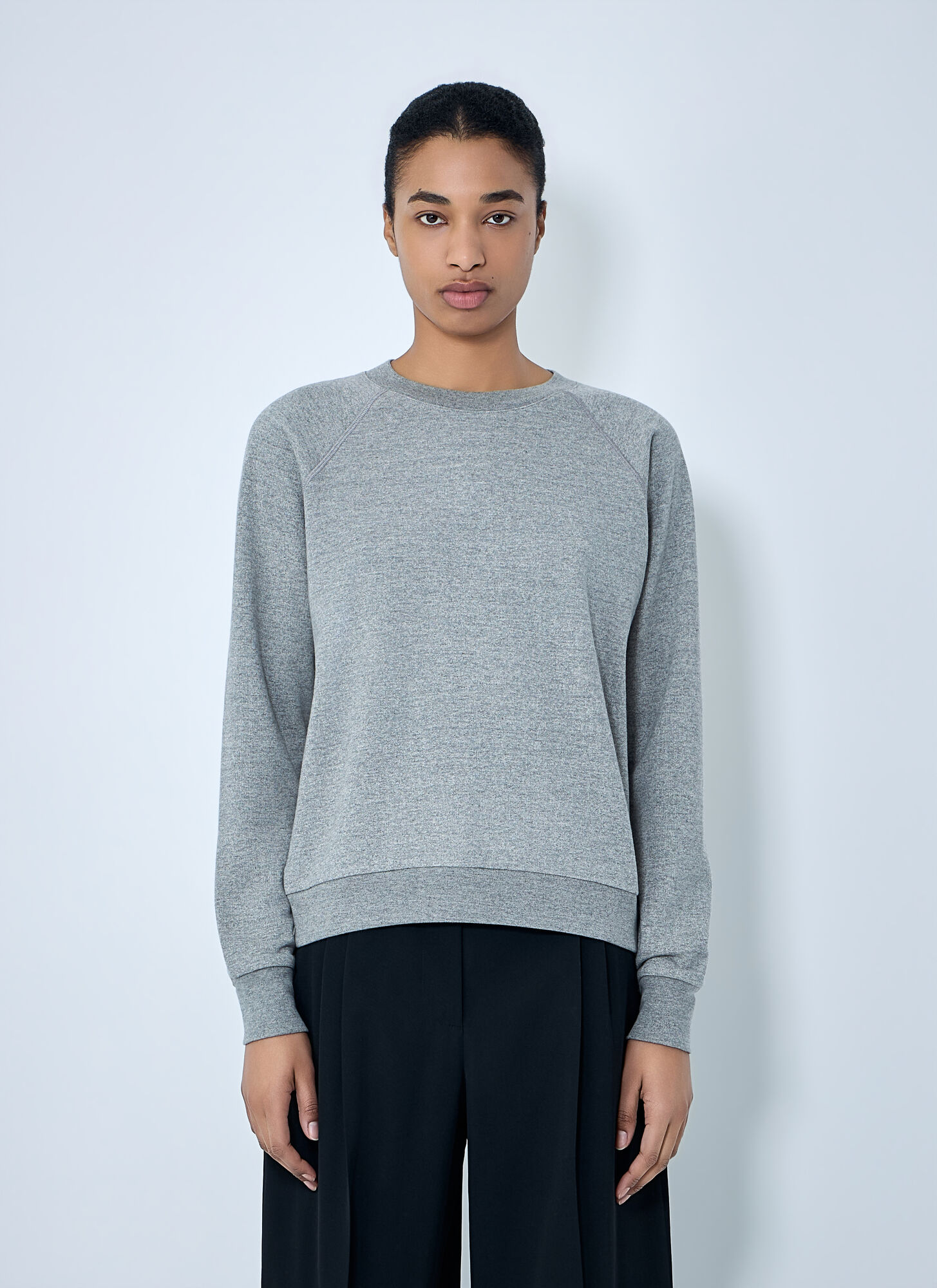 The Row Women's Grey Eulalia Top - Woman Tops S