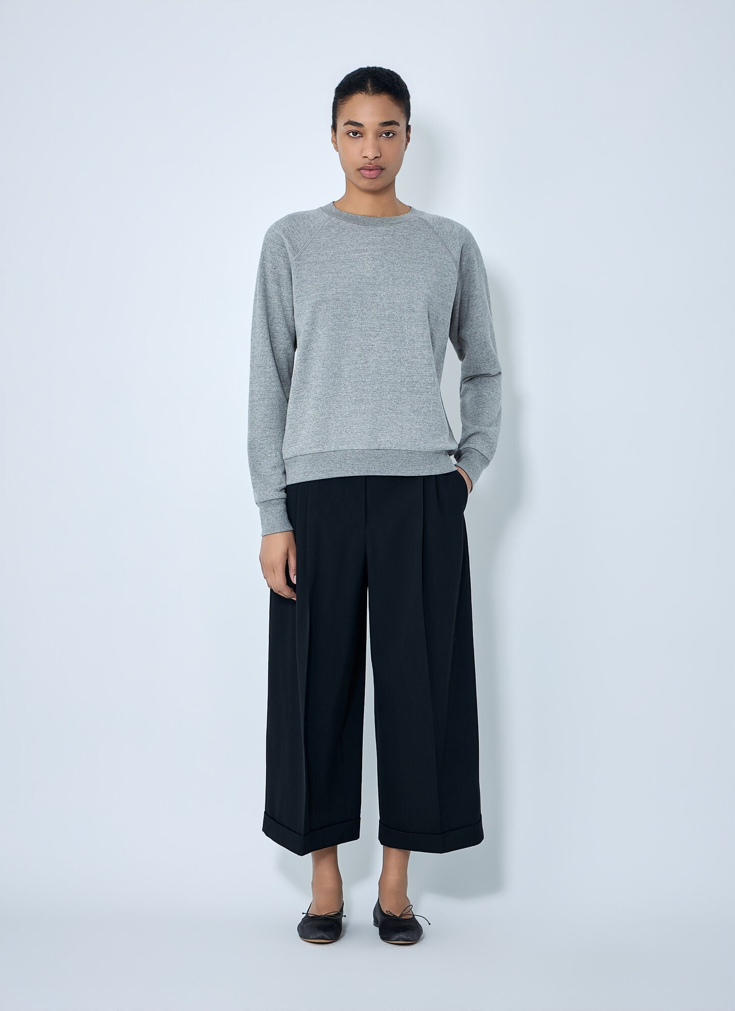  The Row The Row Eulalia Top - Frau Tops Grey M 