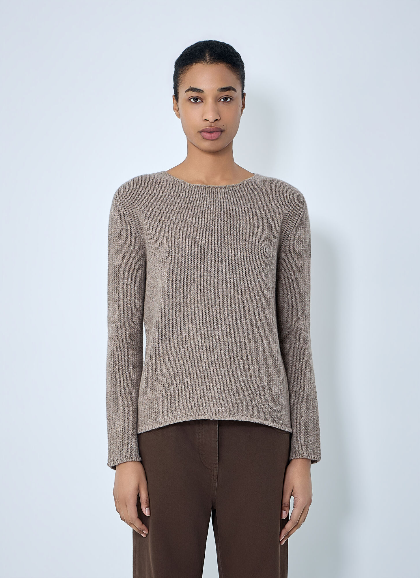 The Row Women's Beige Nitha Top - Woman Tops S