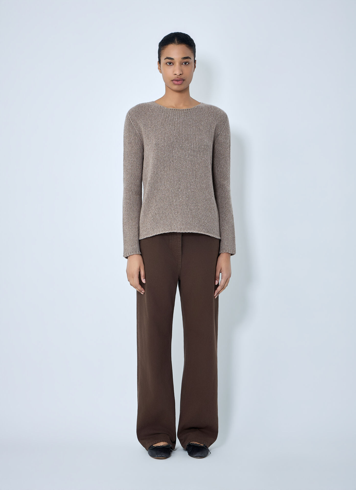  The Row The Row Nitha Top - Frau Tops Beige Xs 