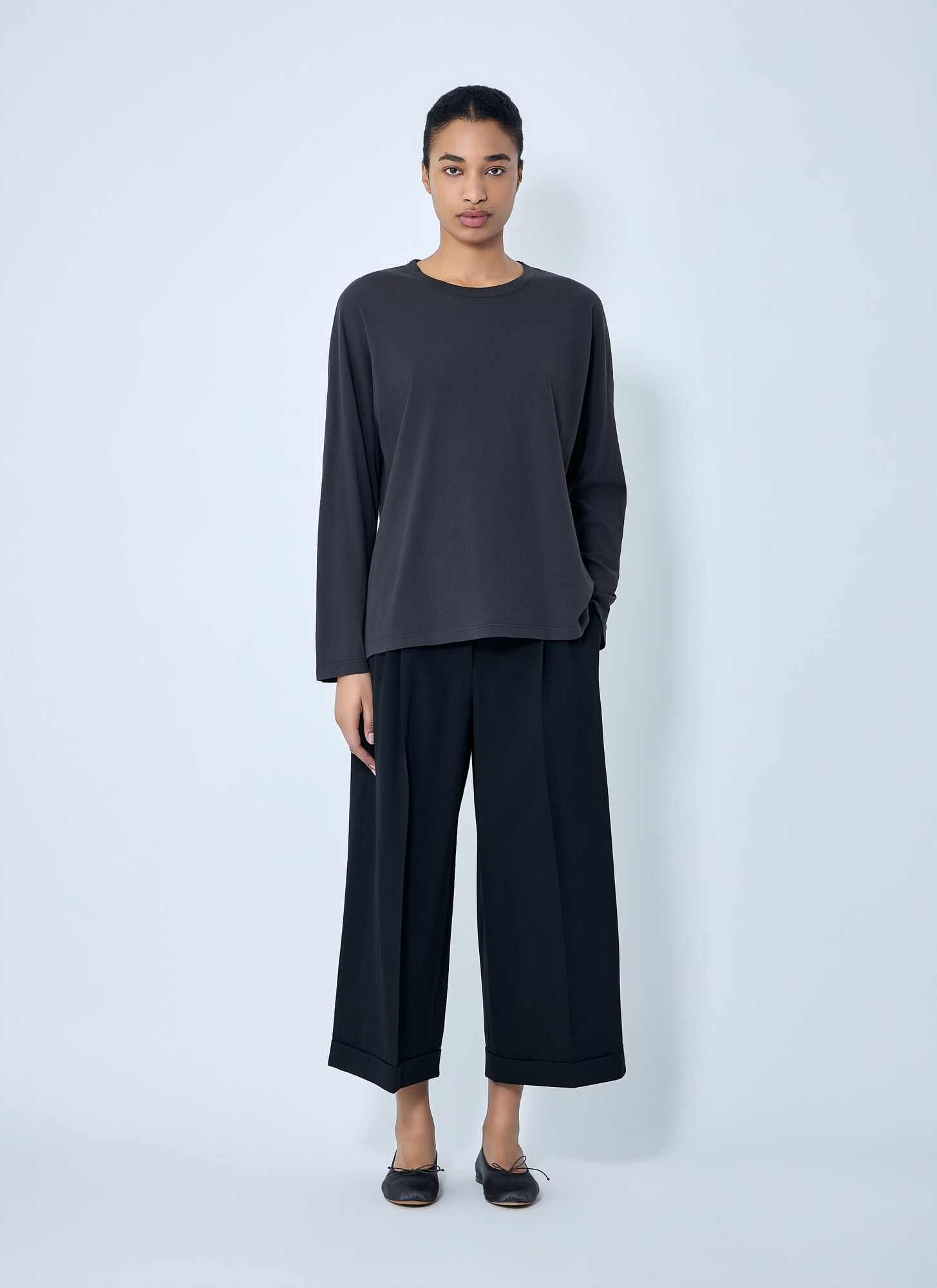  The Row The Row Floris Top - Frau Tops Black M 