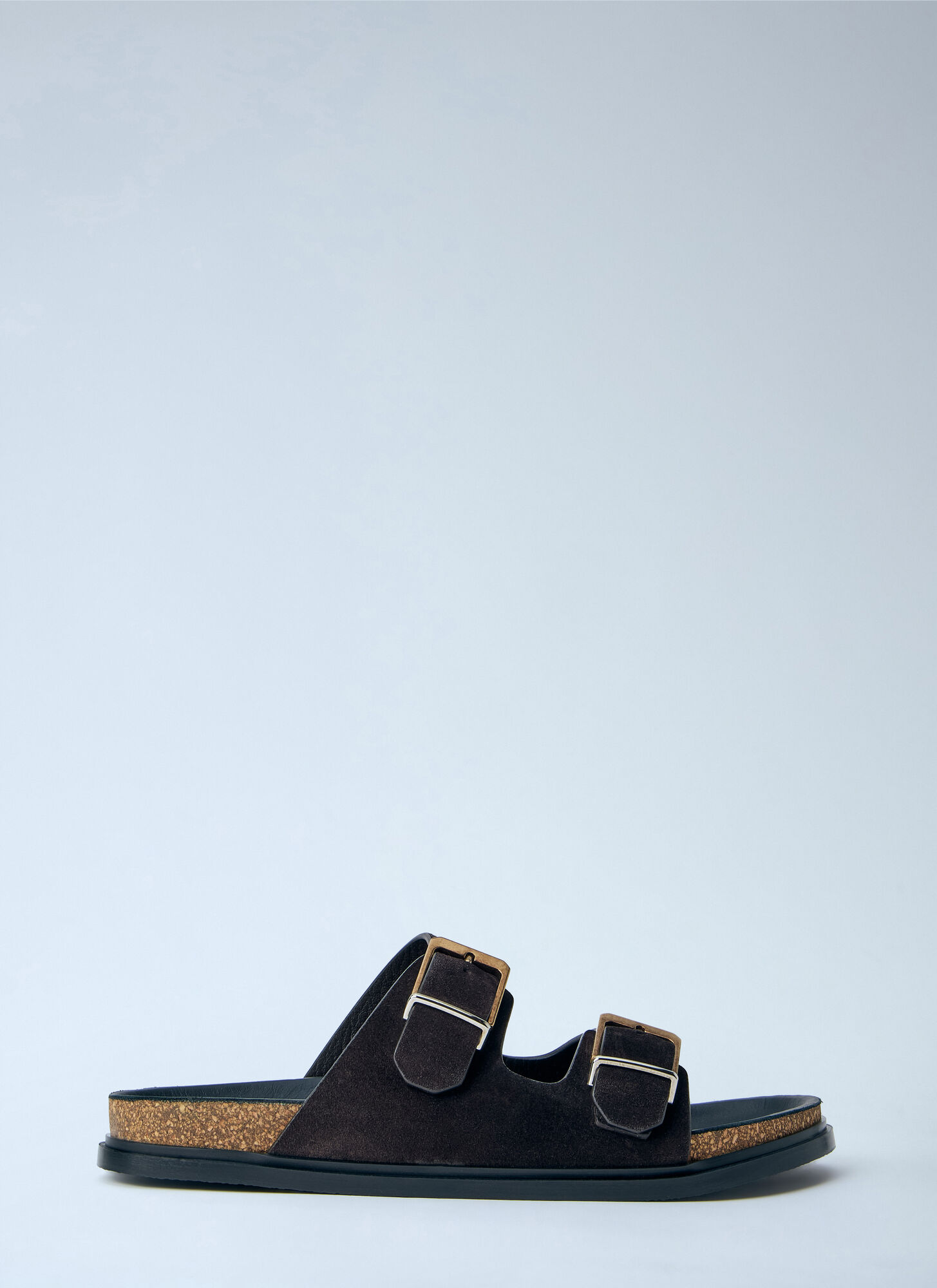 The Row Women's Brown Buckle Slides - Woman Slides Eu - 39