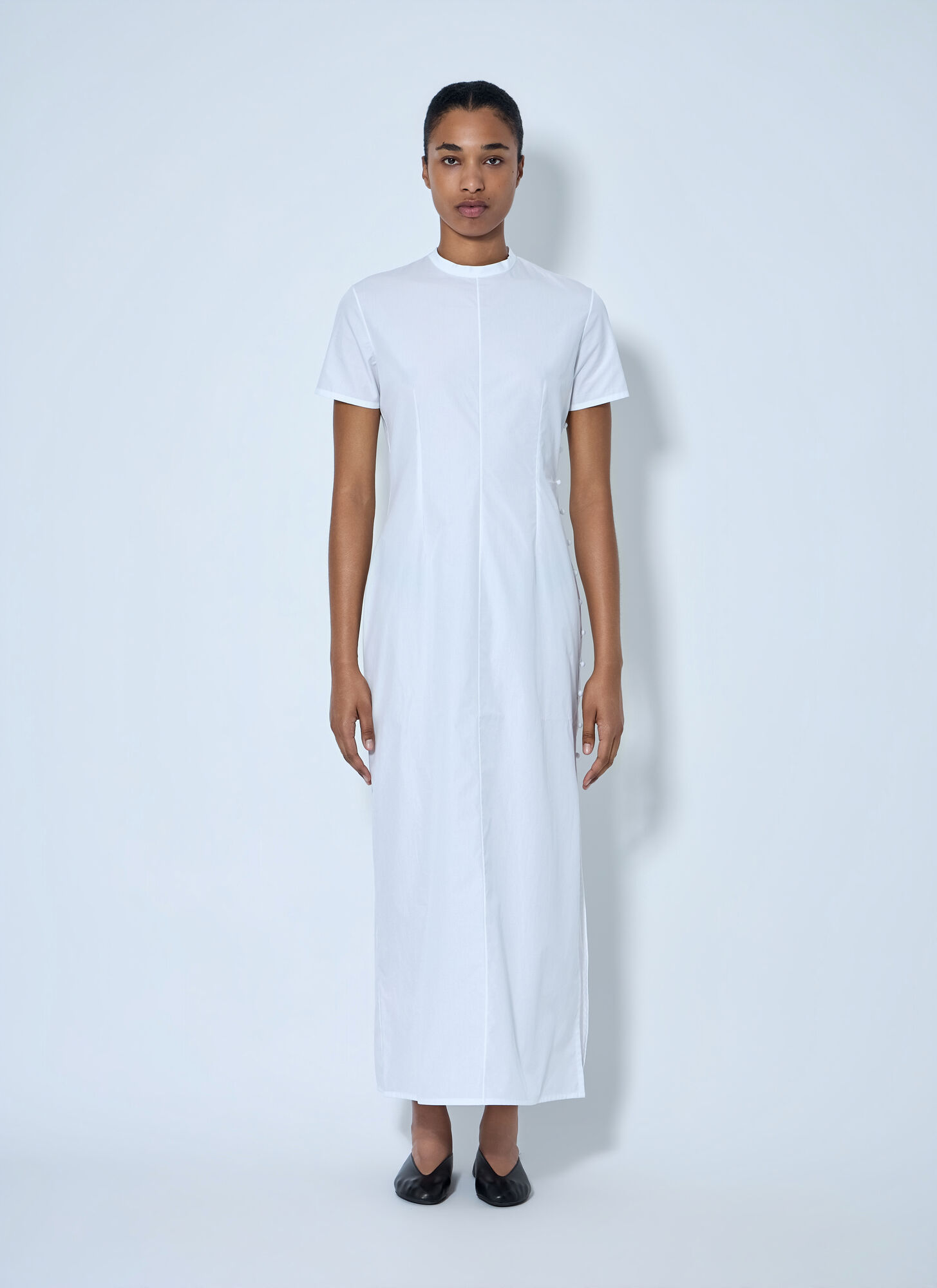 The Row Women's White Kalmia Maxi Dress - Woman Dresses Us - 06