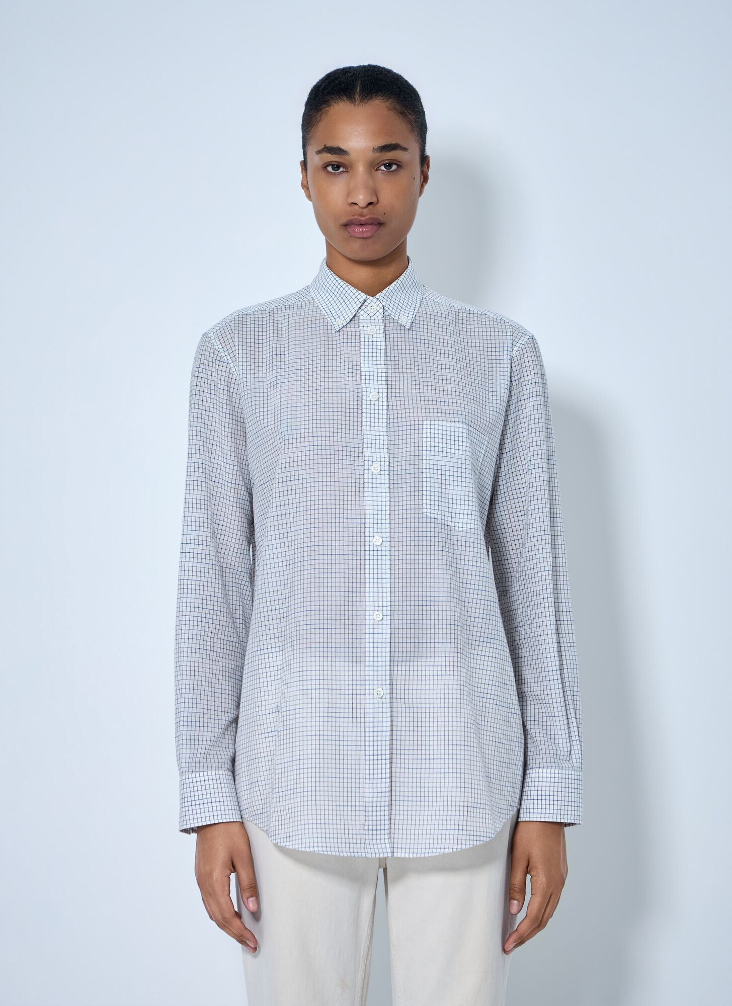 The Row Women's Grey Dalan Shirt - Woman Shirts Us - 06
