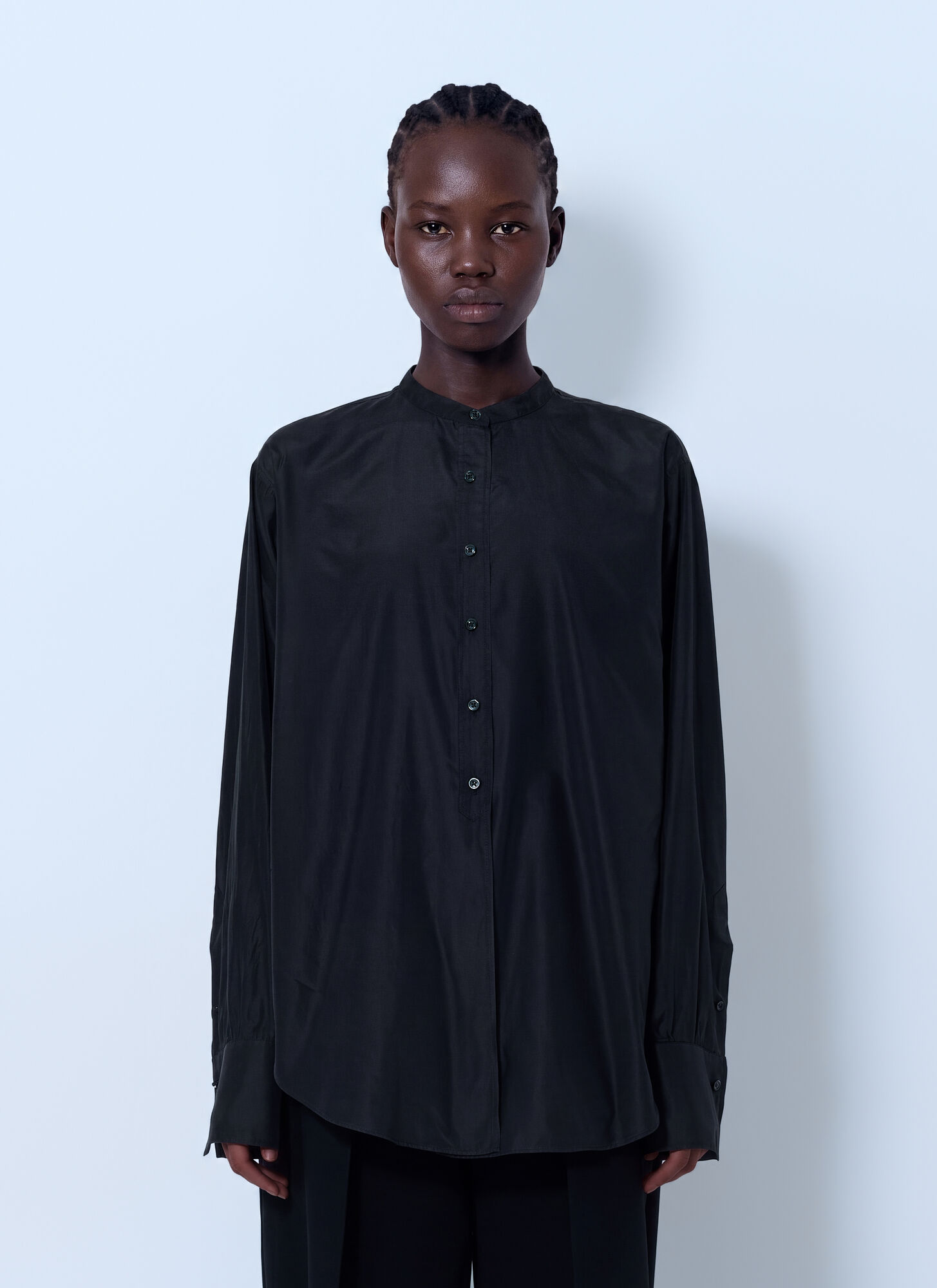 The Row Donna Nero Lula Shirt - Woman Shirts S - Immagine 1