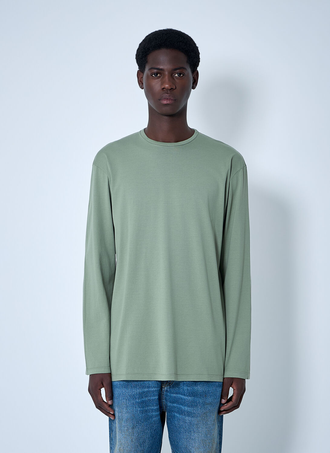 Rier Cotton Long Sleeve T-shirt
