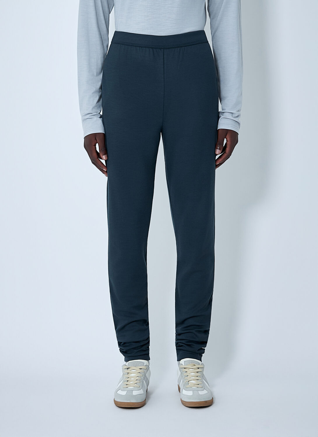 Rier Polar Jogging Pants In Blue