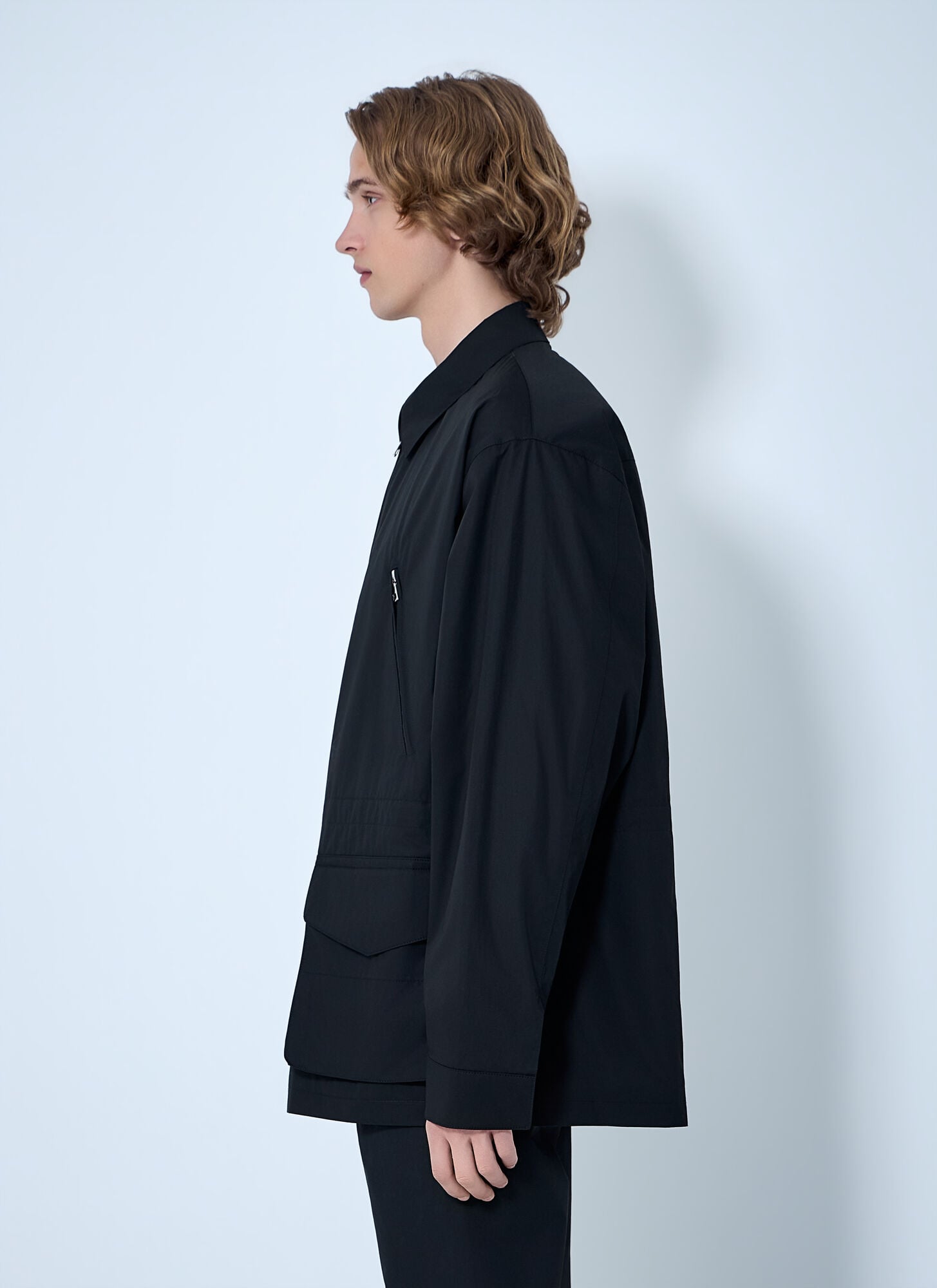  Rier Rier Zip-up Jacket - Mann Jacken Black S 