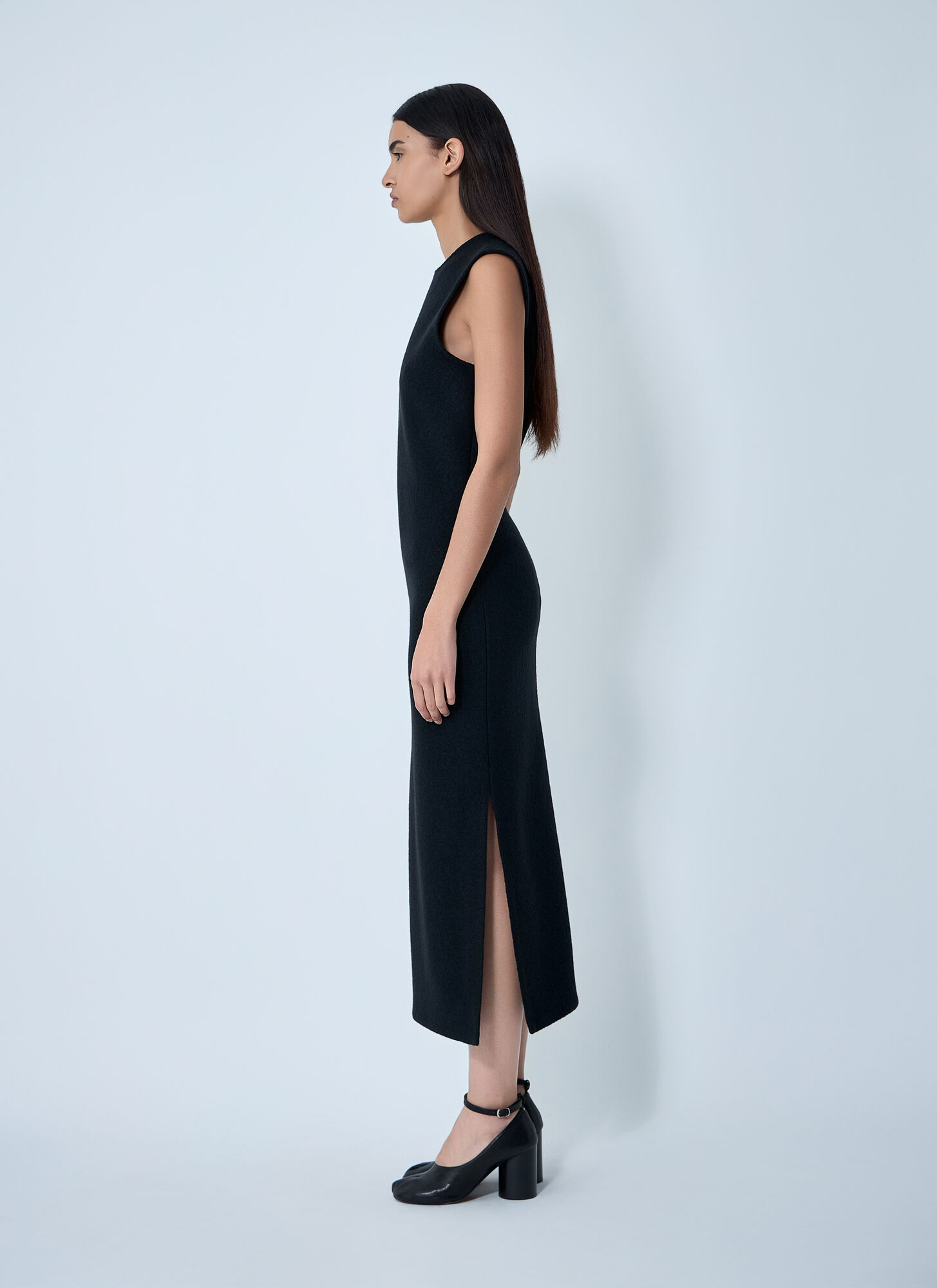  Rier Rier Walker Midi Dress - Frau Kleider Black S 