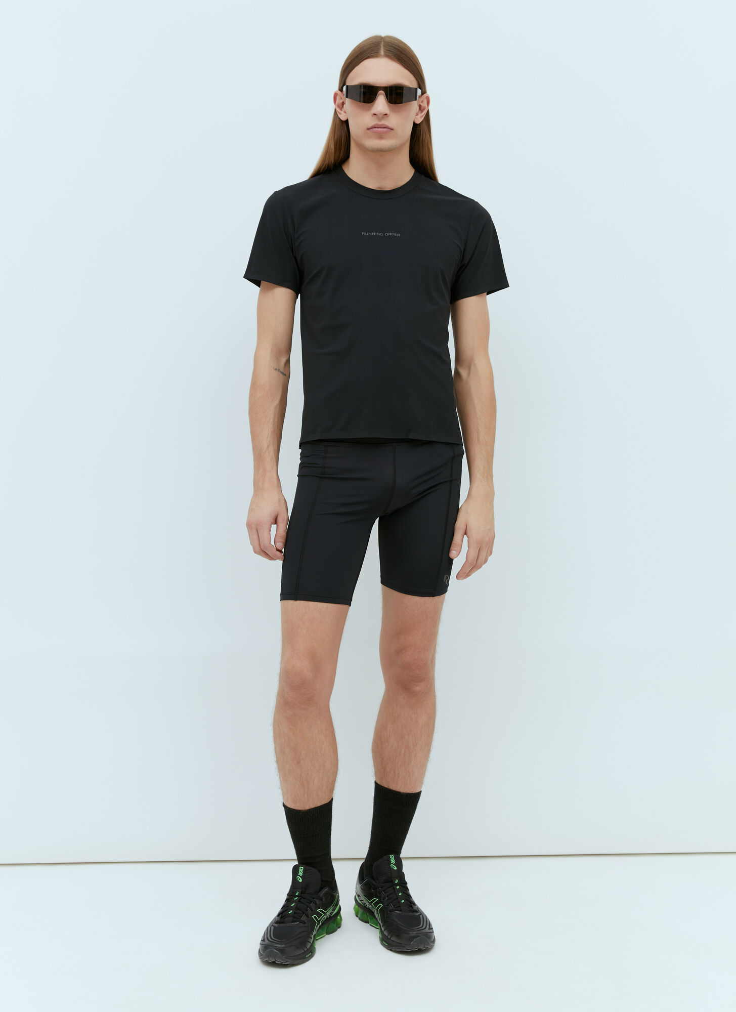  Running Order Running Order Ash 8 Compression Shorts -  Shorts Black L 