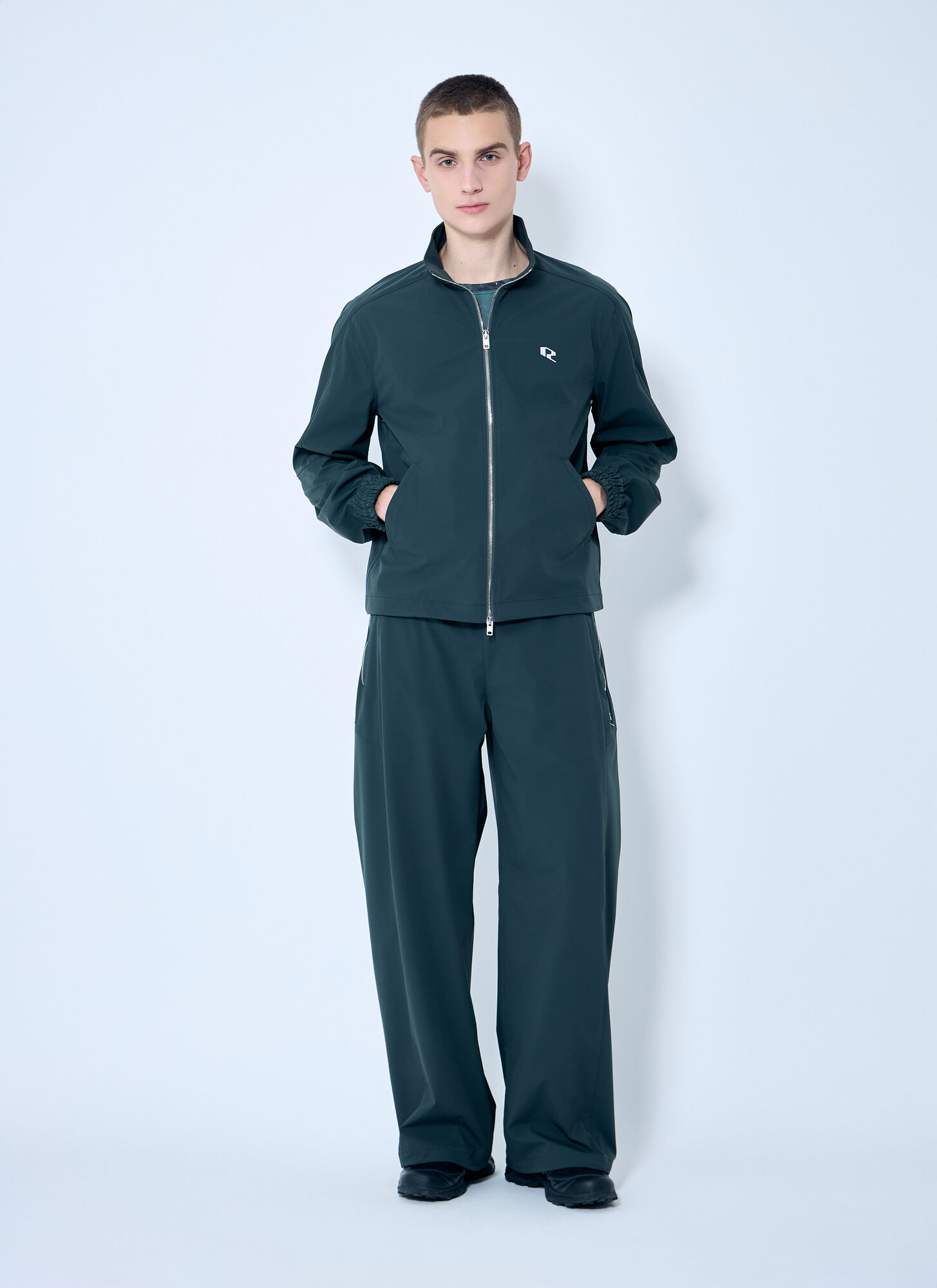  Running Order Running Order Tommy Track Jacket -  Jacken Green L 