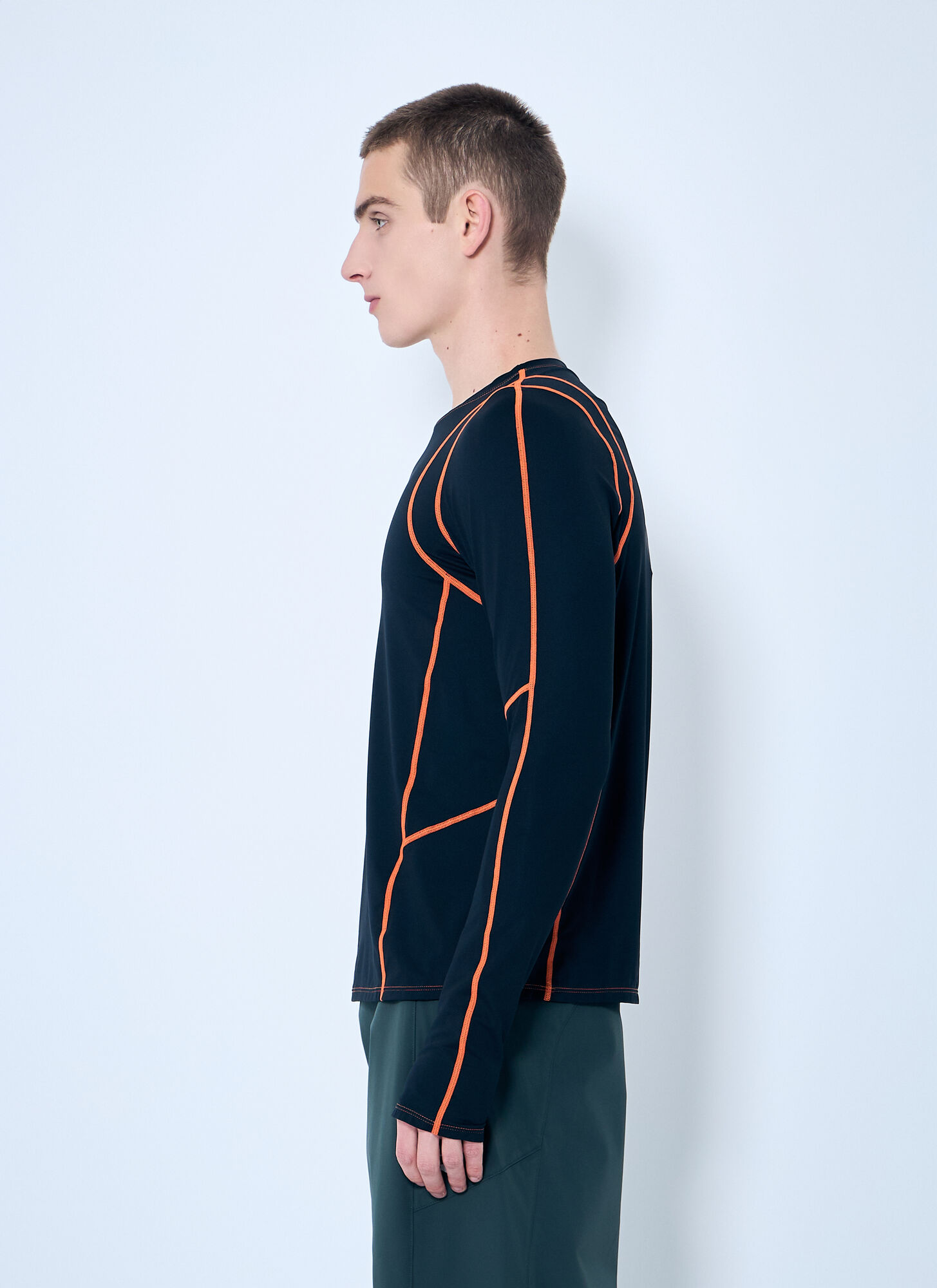  Running Order Running Order Slater Long-sleeve Top -  Tops Black Xl 