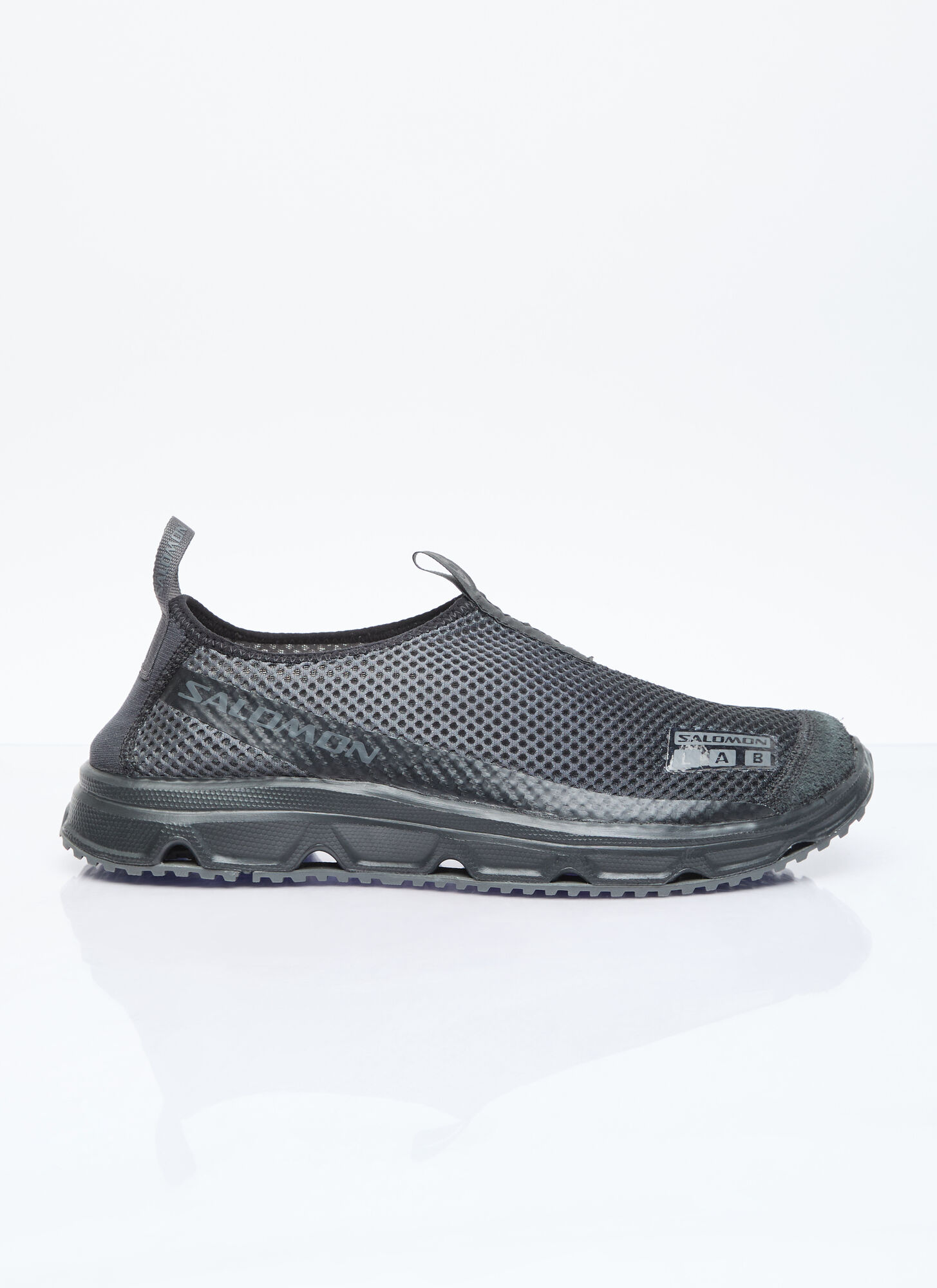 Shop Salomon Rx Moc 3.0 Suede Sneakers In Black