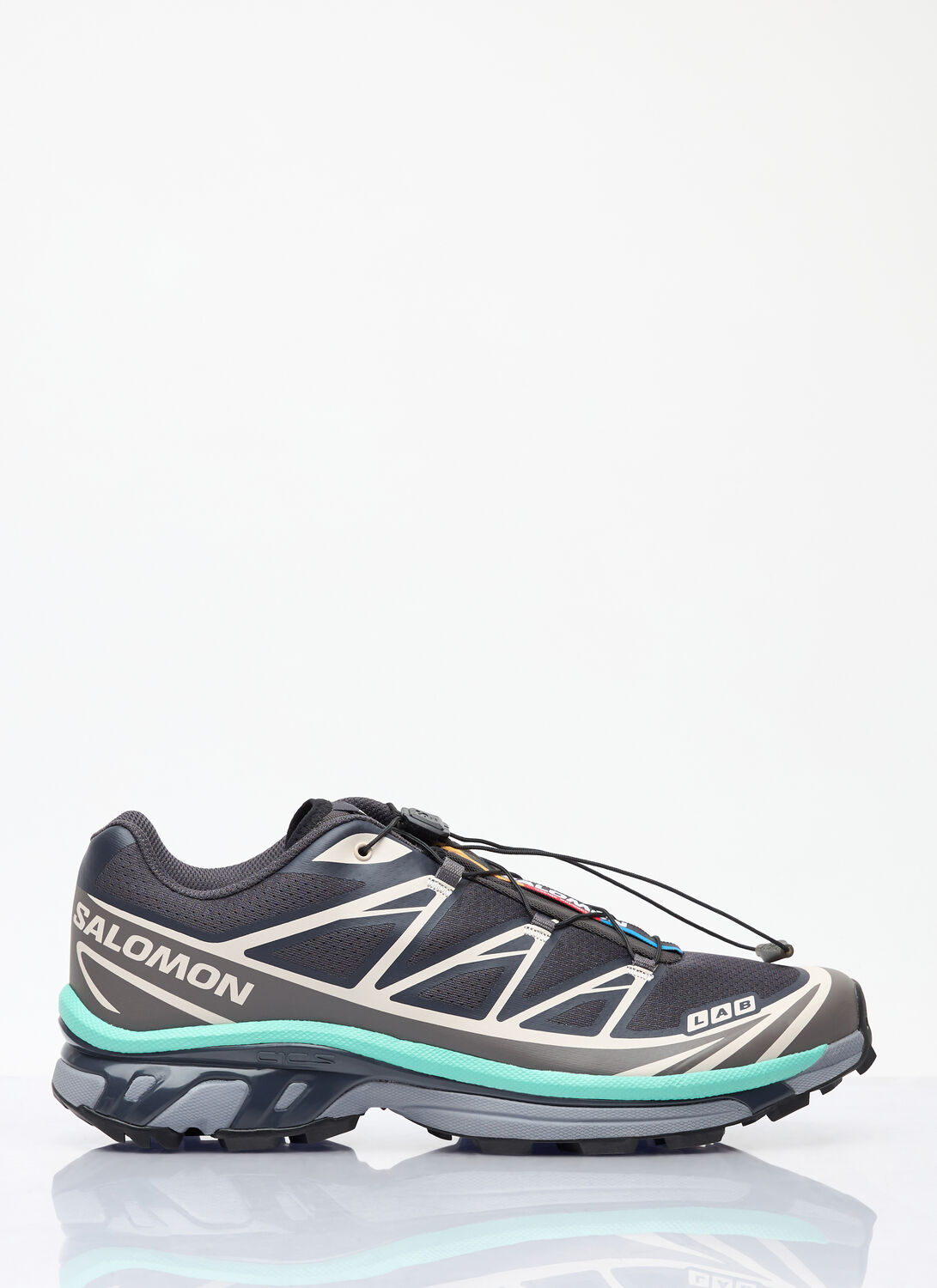 Salomon Xt-6 Panelled Sneakers In Dark Grey