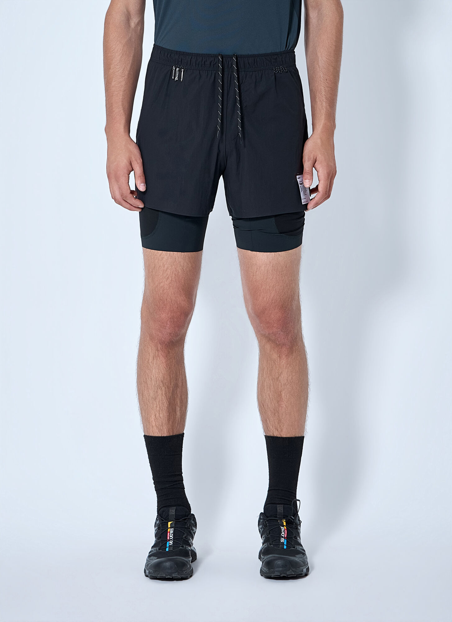 Satisfy Rippy Cordura 8 Shorts - Man Shorts Black M