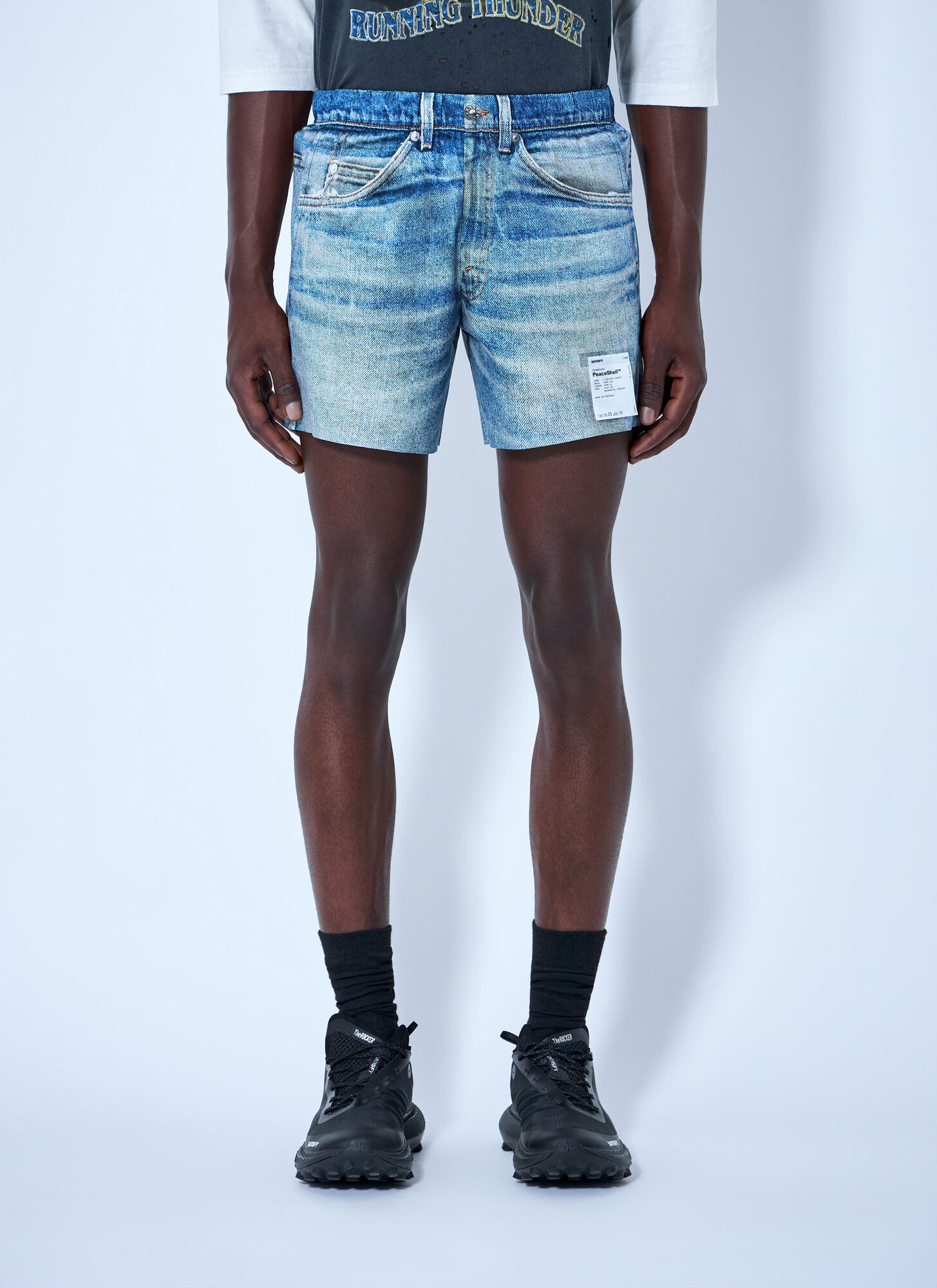 Satisfy Peaceshell 5 Unlined Shorts - Man Shorts Blue M