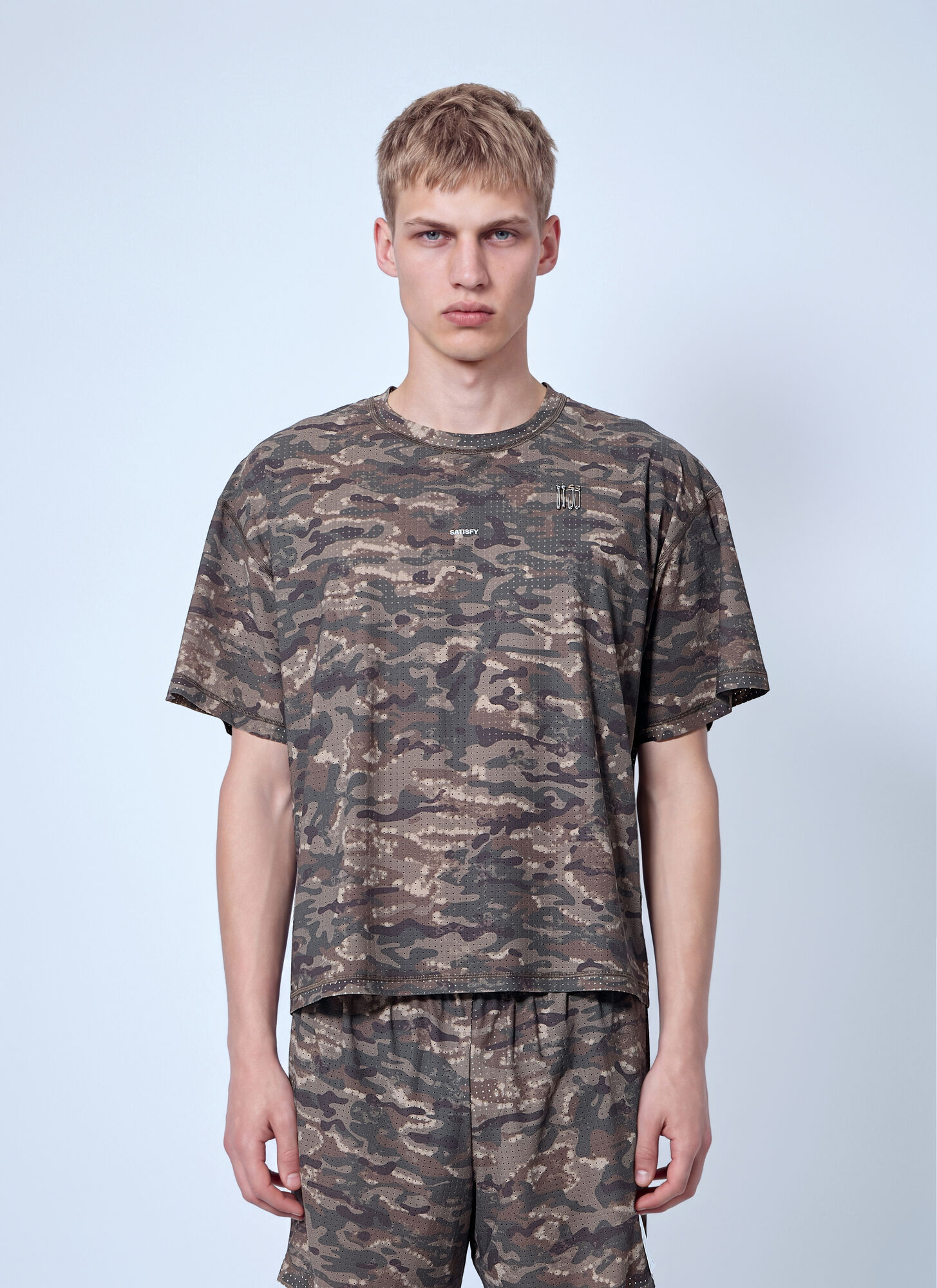 Satisfy Uomo Marrone - Space-O T-Shirt, Size: S
