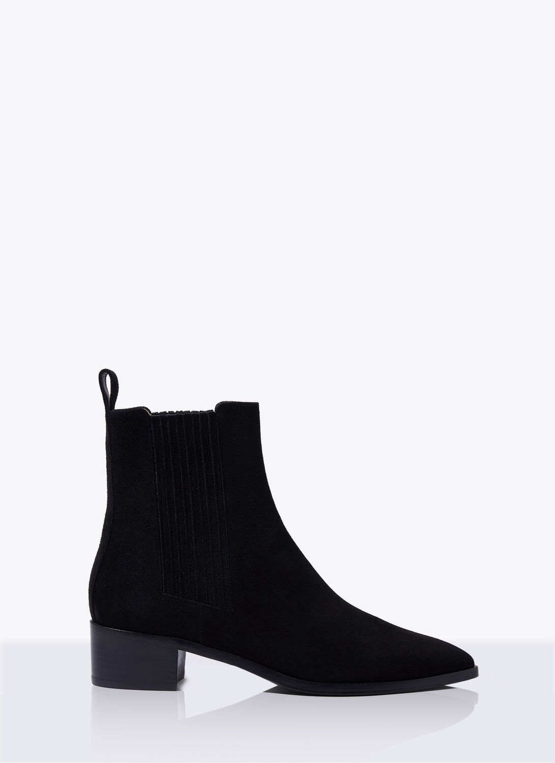 Scarosso Olivia Suede Boots In Black