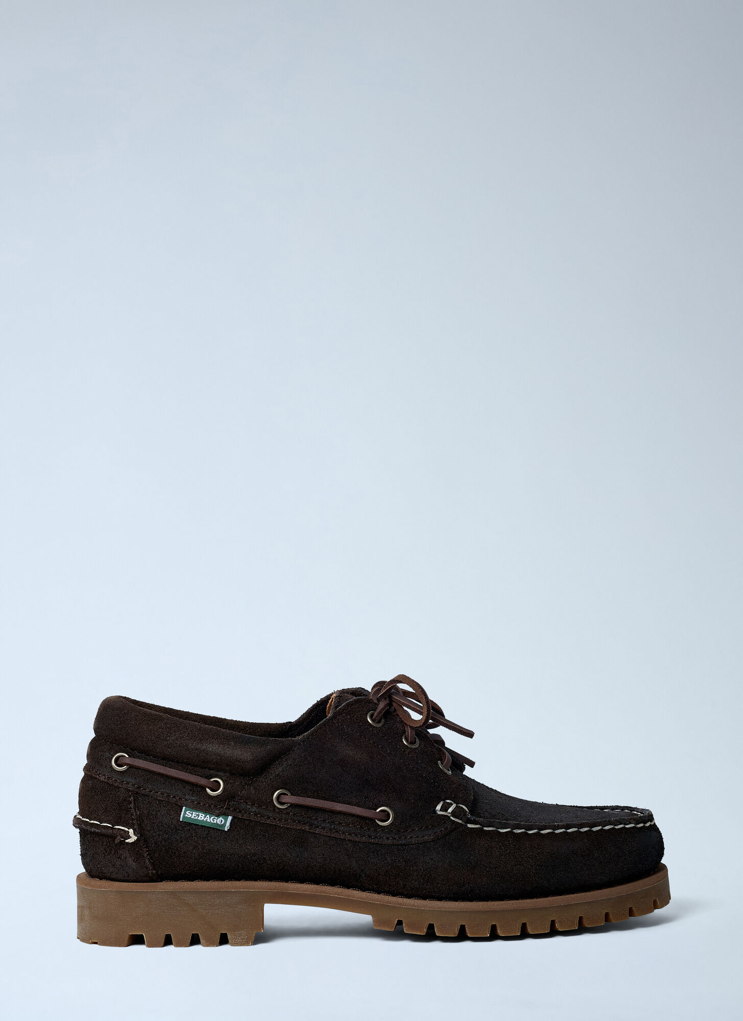 Sebago Uomo Marrone - Askook Lug Suede Waxed - Shoes - 44 1/2 Eu - Immagine 3
