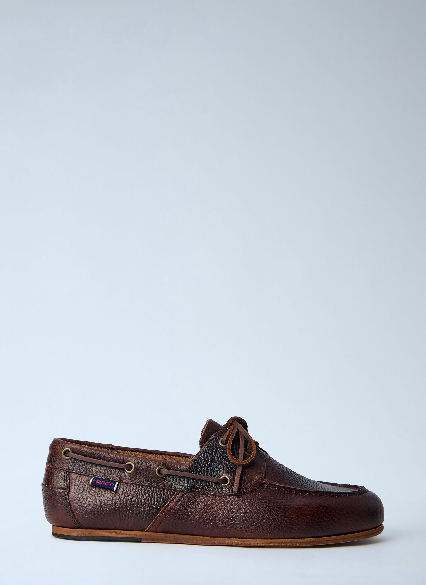 Sebago Men's Brown Owen Lace Ups - Man Lace Ups Us - 10.5