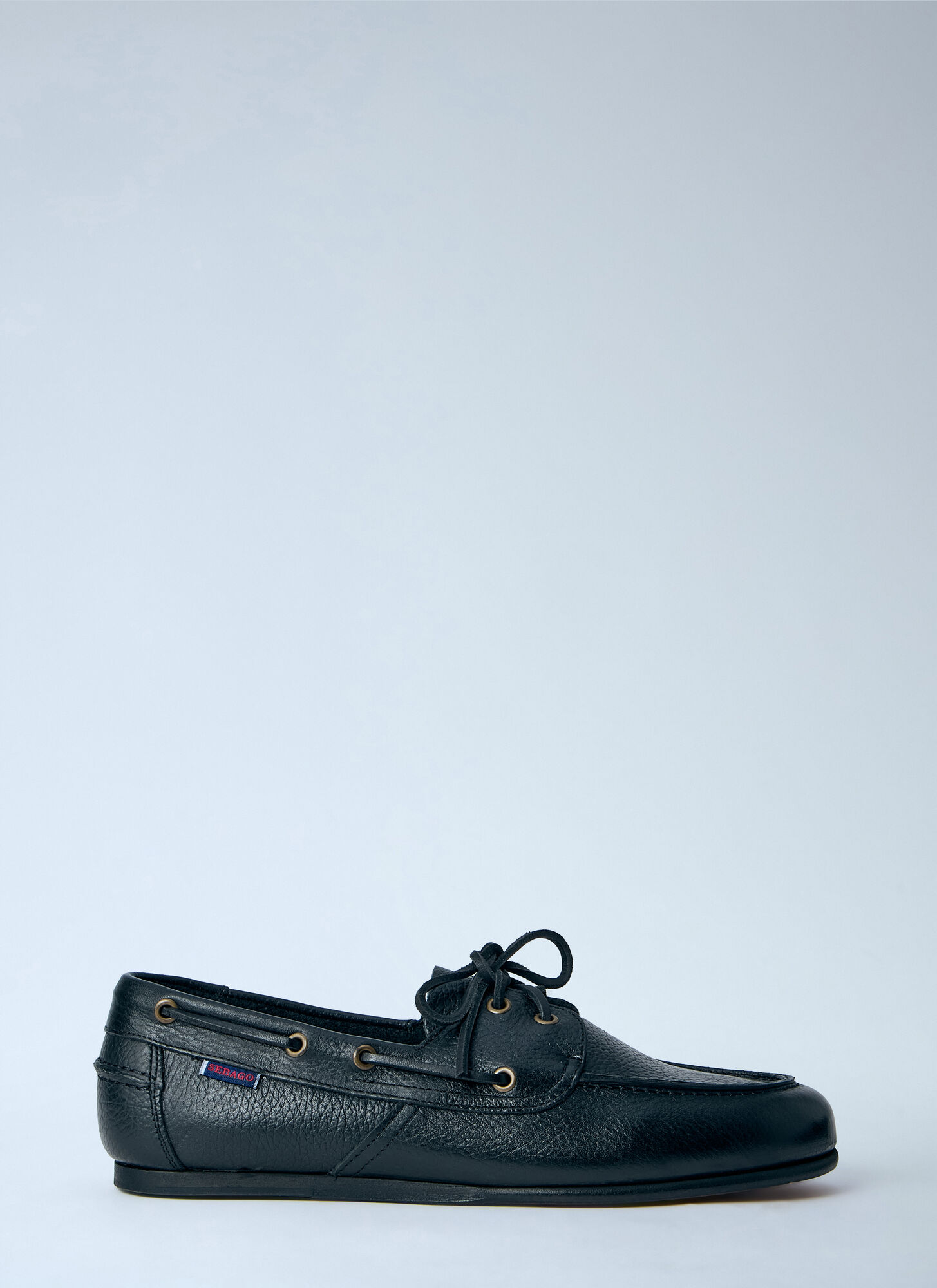 Sebago Men's Black Owen Lace Ups - Man Lace Ups Us - 10.5
