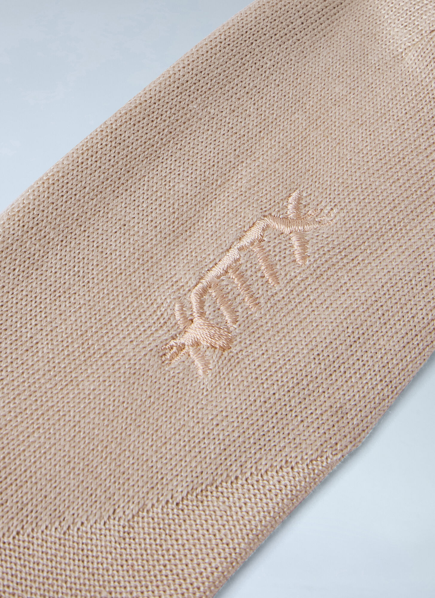  Skin Series Skin Series Embroidered Wool Socks - Frau Socken Beige S 