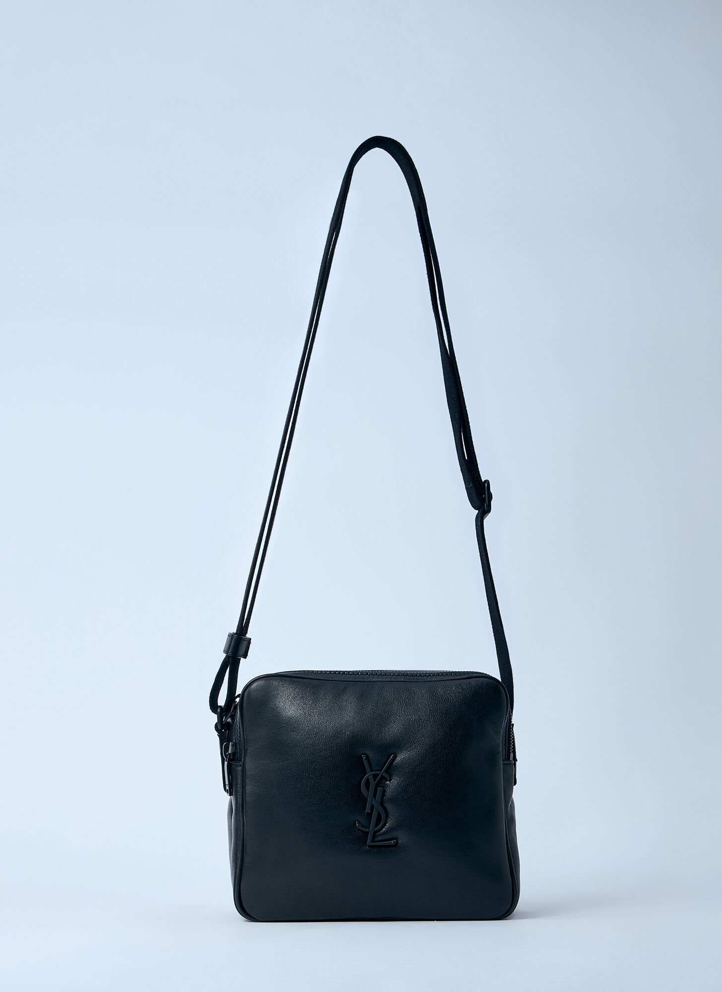 Saint Laurent Niki Camera Crossbody Bag - Man Crossbody Bags Black One Size