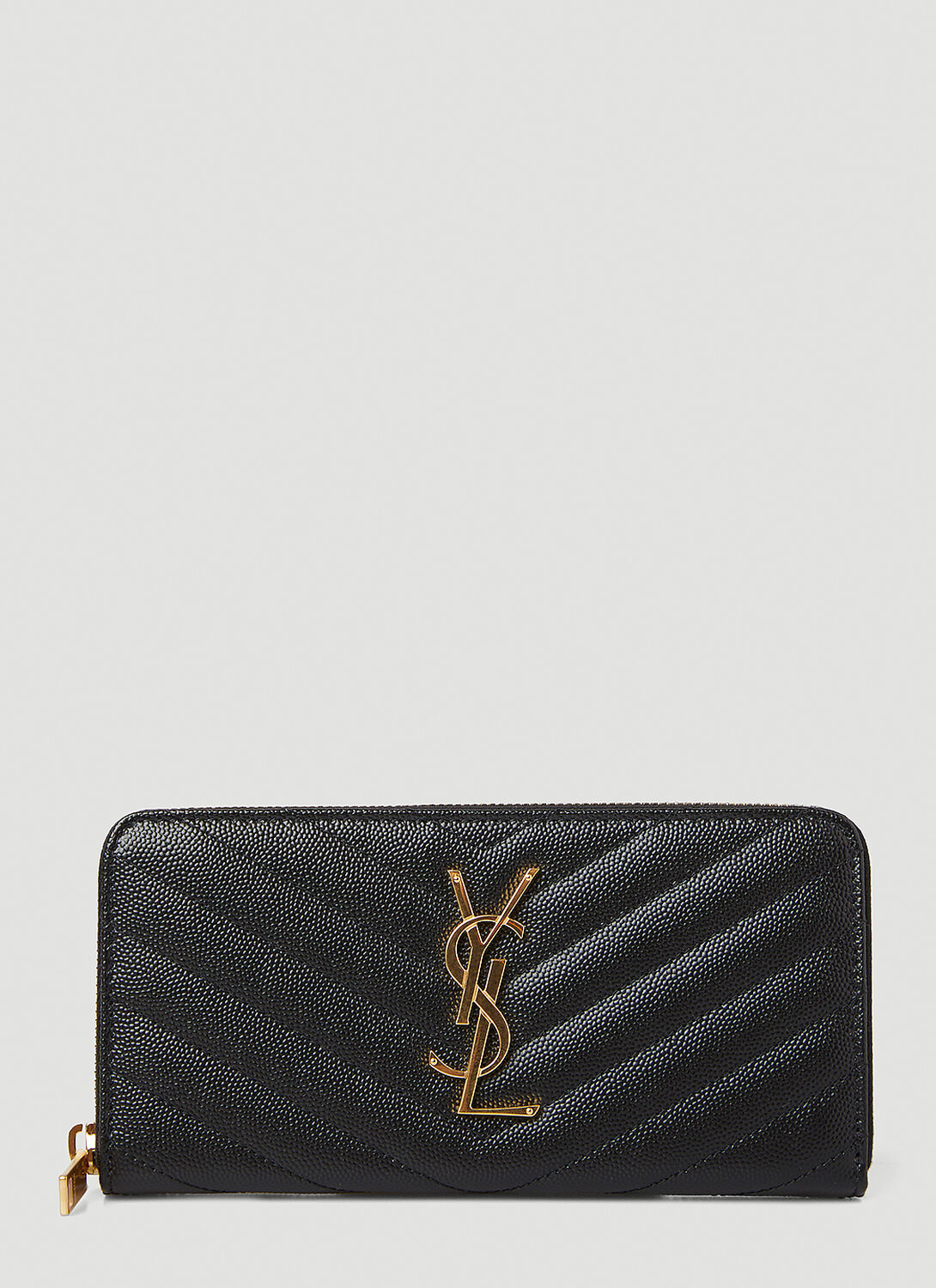 Saint Laurent Cassandre Matelassé Wallet
