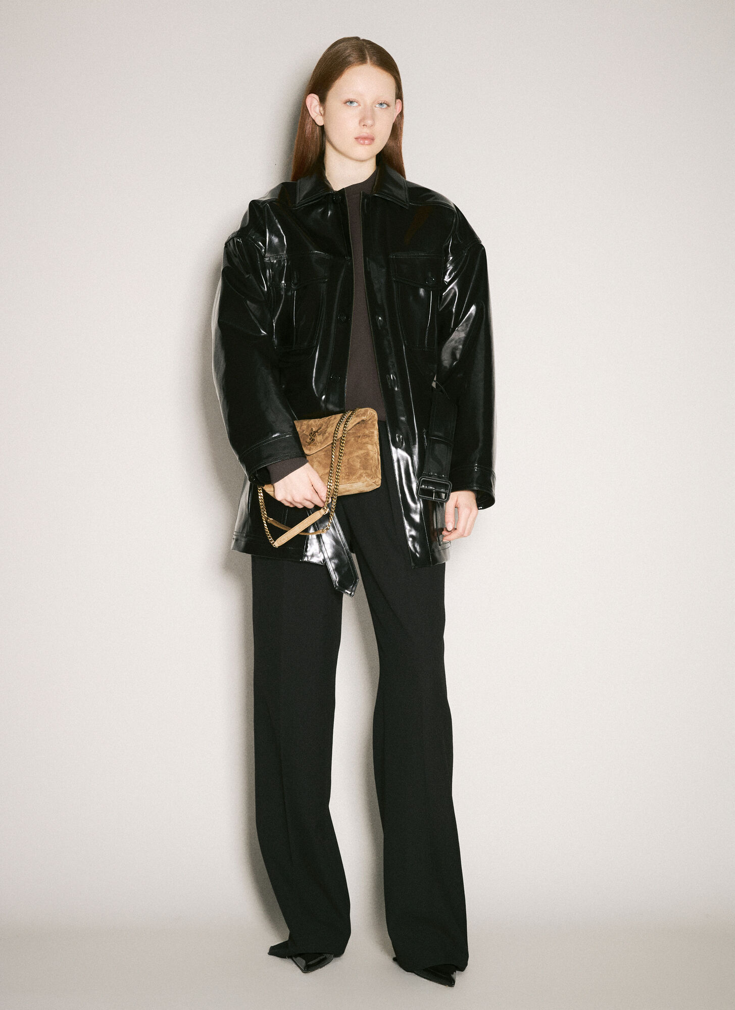  Saint Laurent Saint Laurent Saharienne Jacket - Frau Jacken Black Fr - 36 