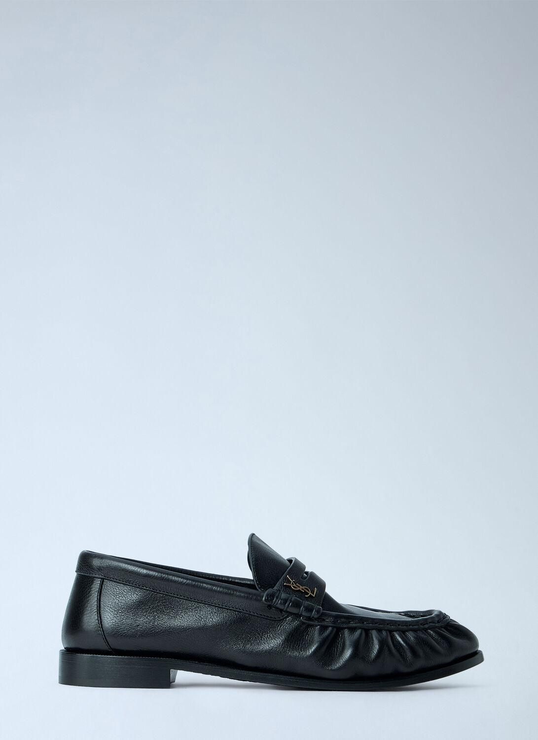 Saint Laurent Le Loafer Supple In Black