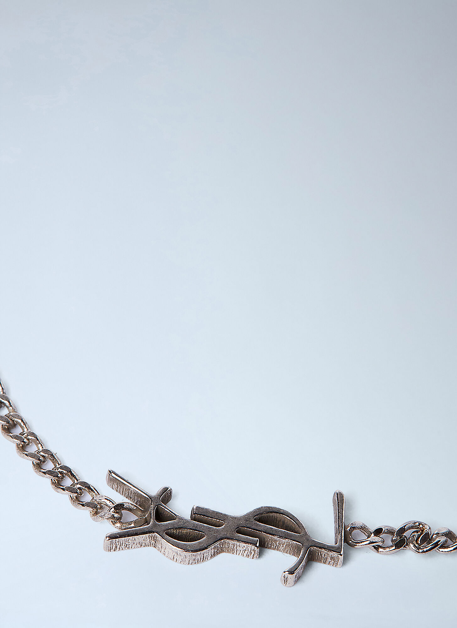  Saint Laurent Saint Laurent Cassandre Charm Bracelet -  Schmuck Silver M 