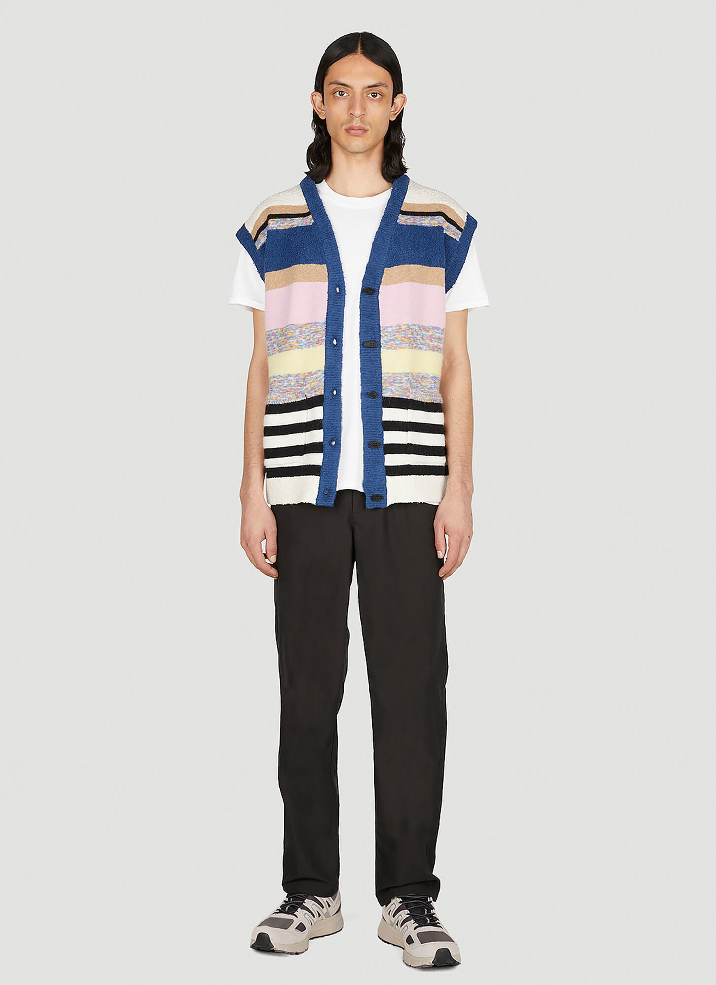  Soulland Soulland Alert And Fresh Cardigan -  Strick Blue M - L 