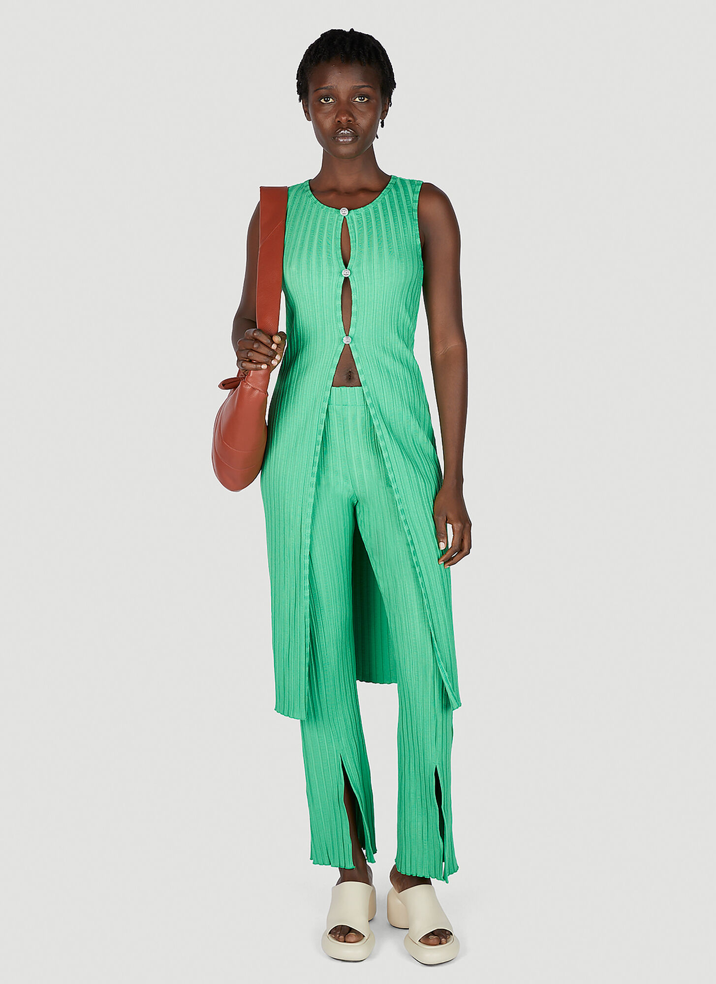  Simon Miller Simon Miller Swhish Pants - Frau Hosen Green L 