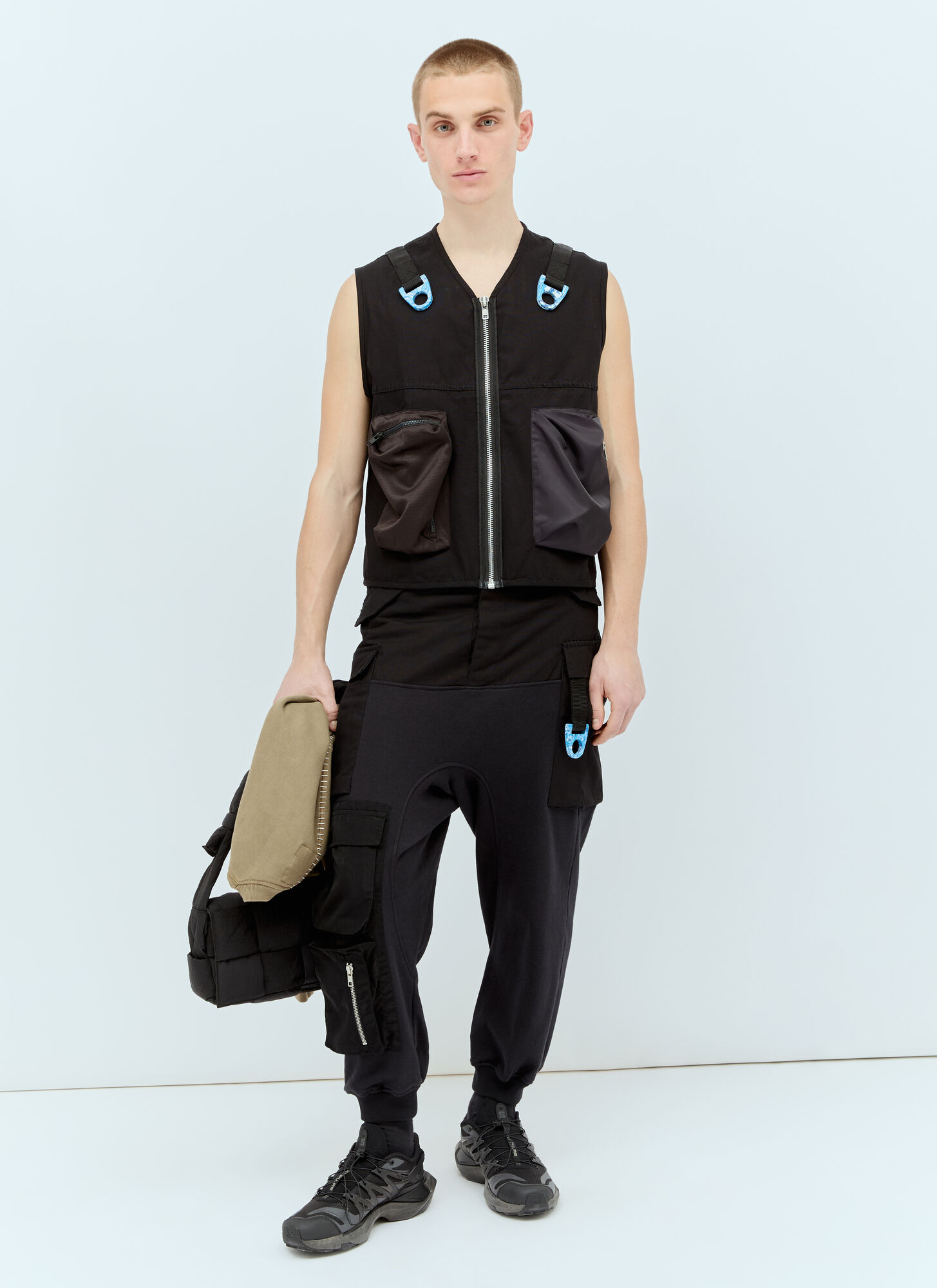  Space Available Space Available Utility Recycled Vest -  Jackets Black M 