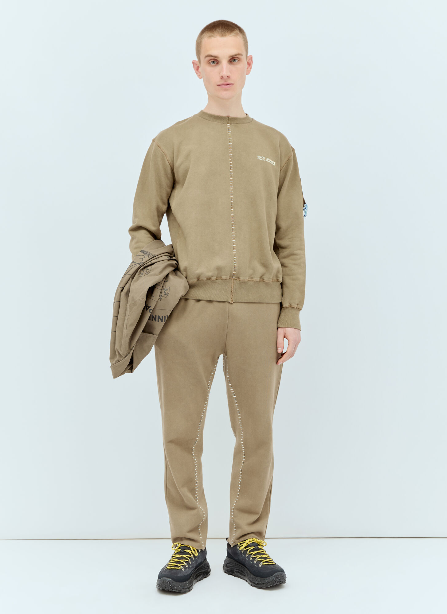  Space Available Space Available Artisan Sweatshirt -  Sweatshirts Khaki M 