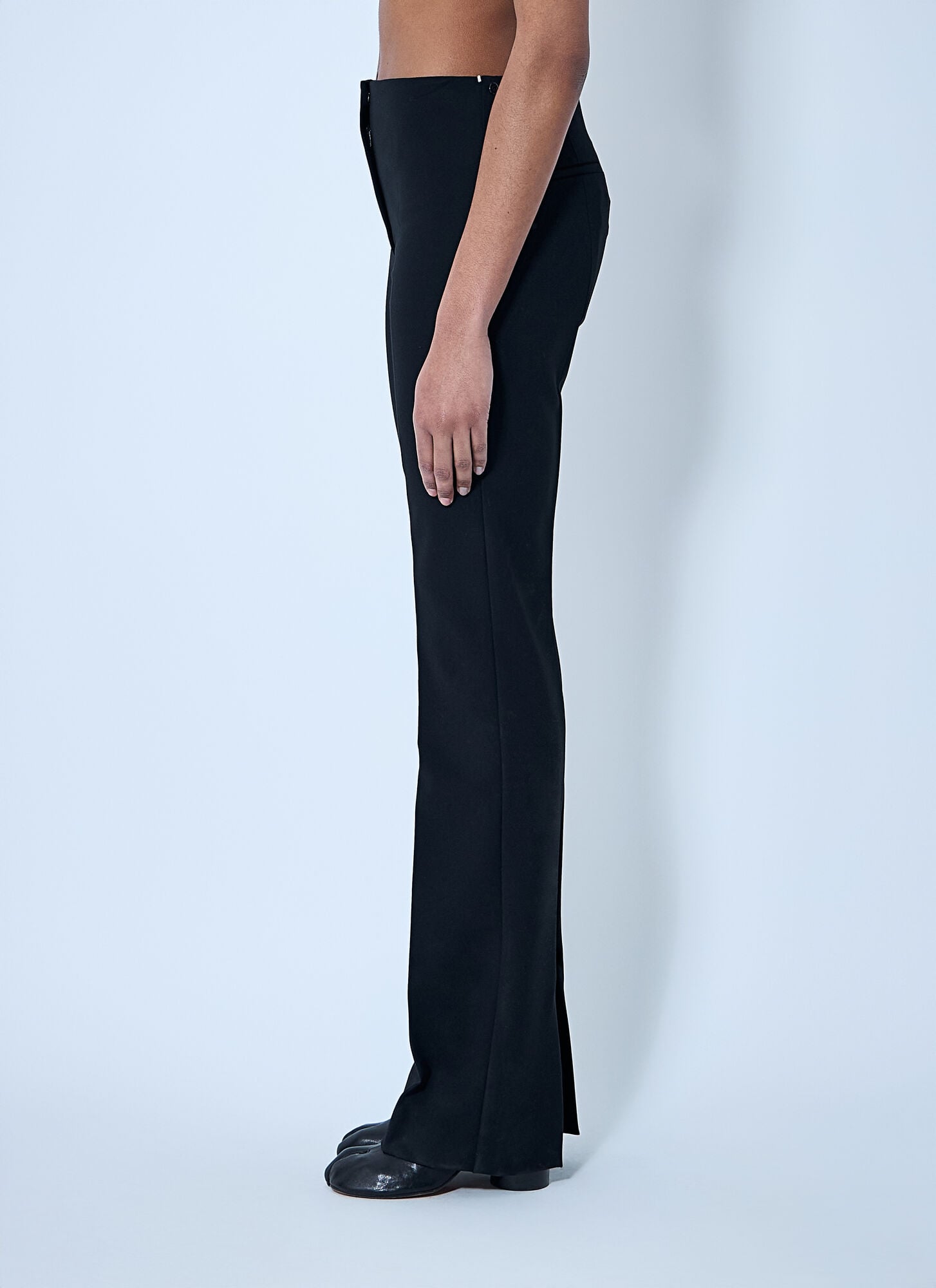  Sportmax Sportmax Stretch Finish Pants - Frau Hosen Black It - 44 