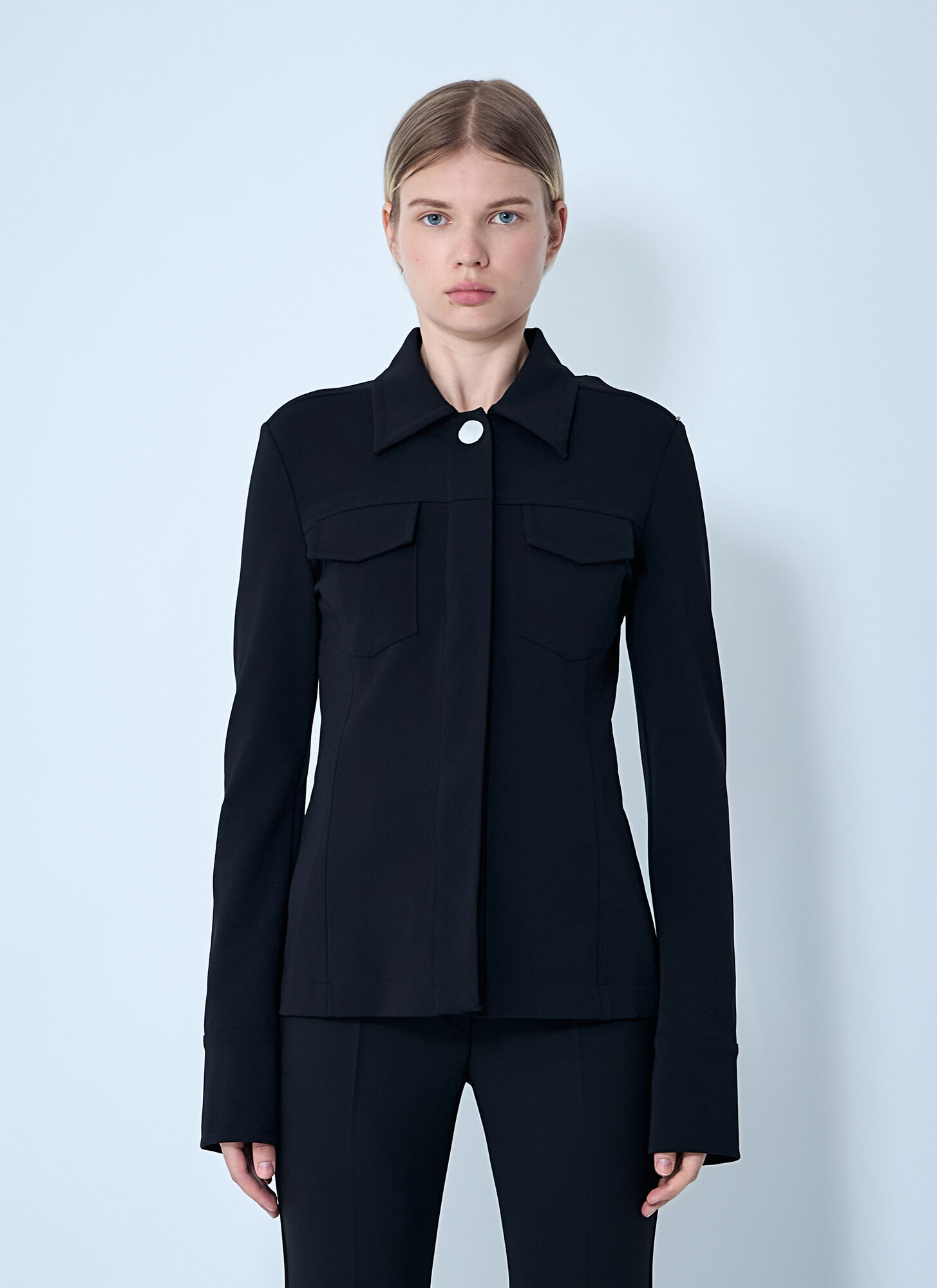 Sportmax Wells Jersey Jacket – Woman Jackets Black S